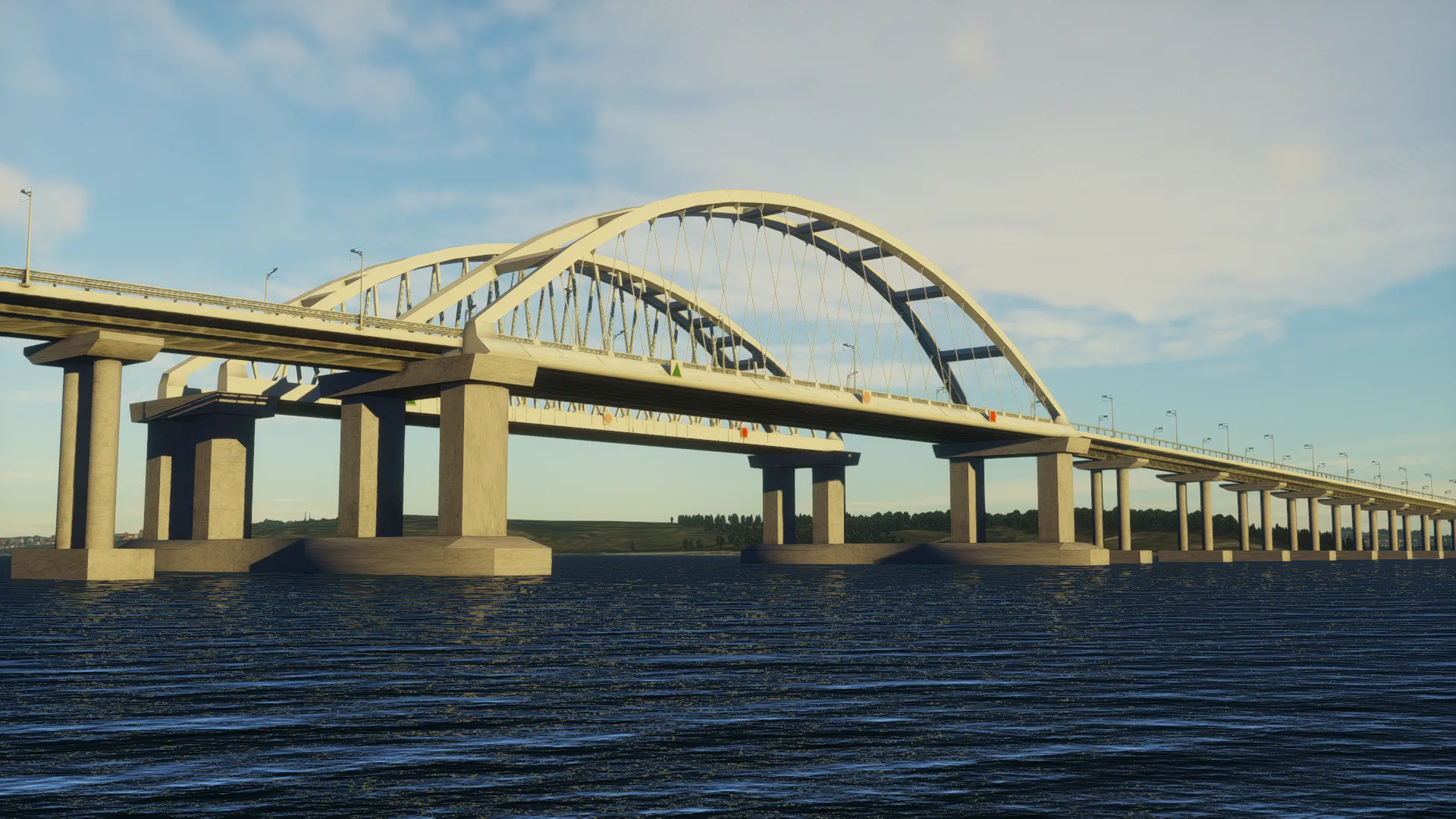 Крымский мост ( Керченский мост ) Россия