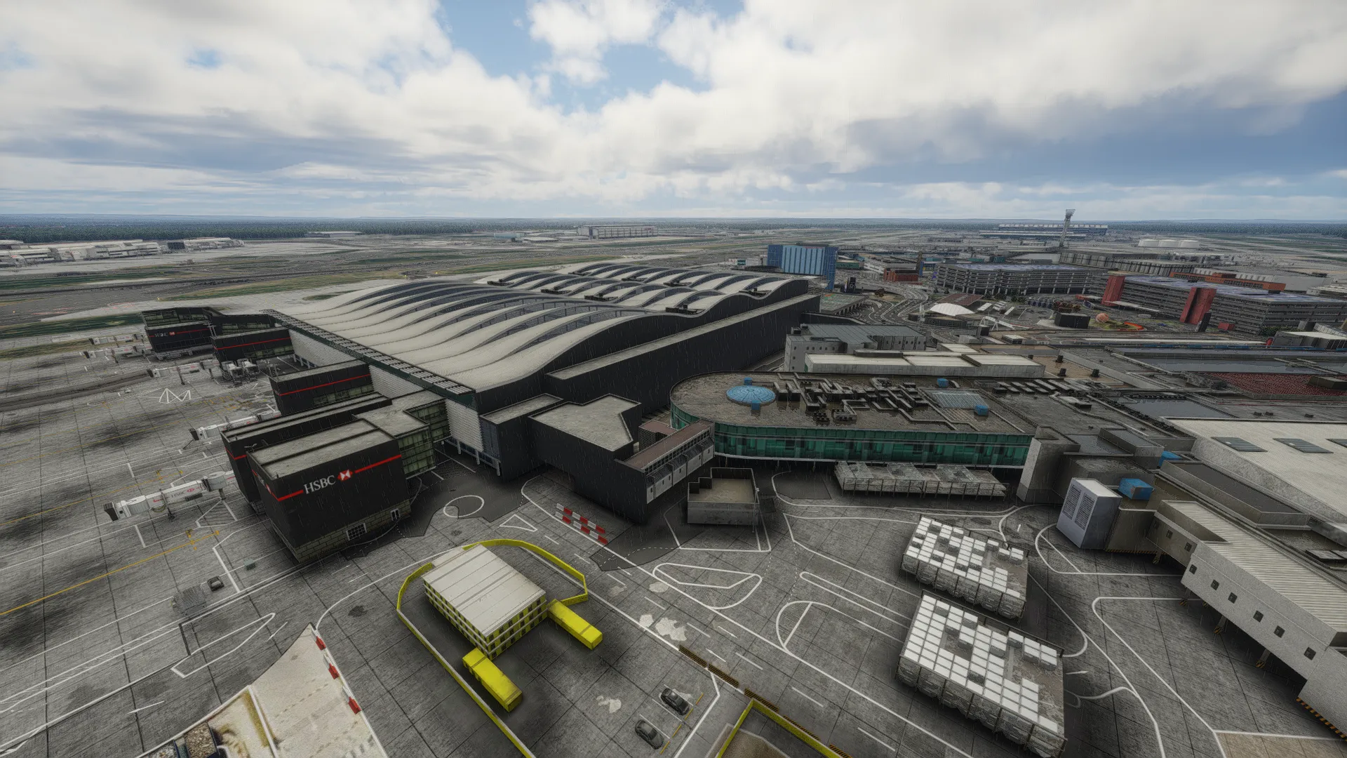 Аэропорт EGLL ( Лондон, Великобритания )