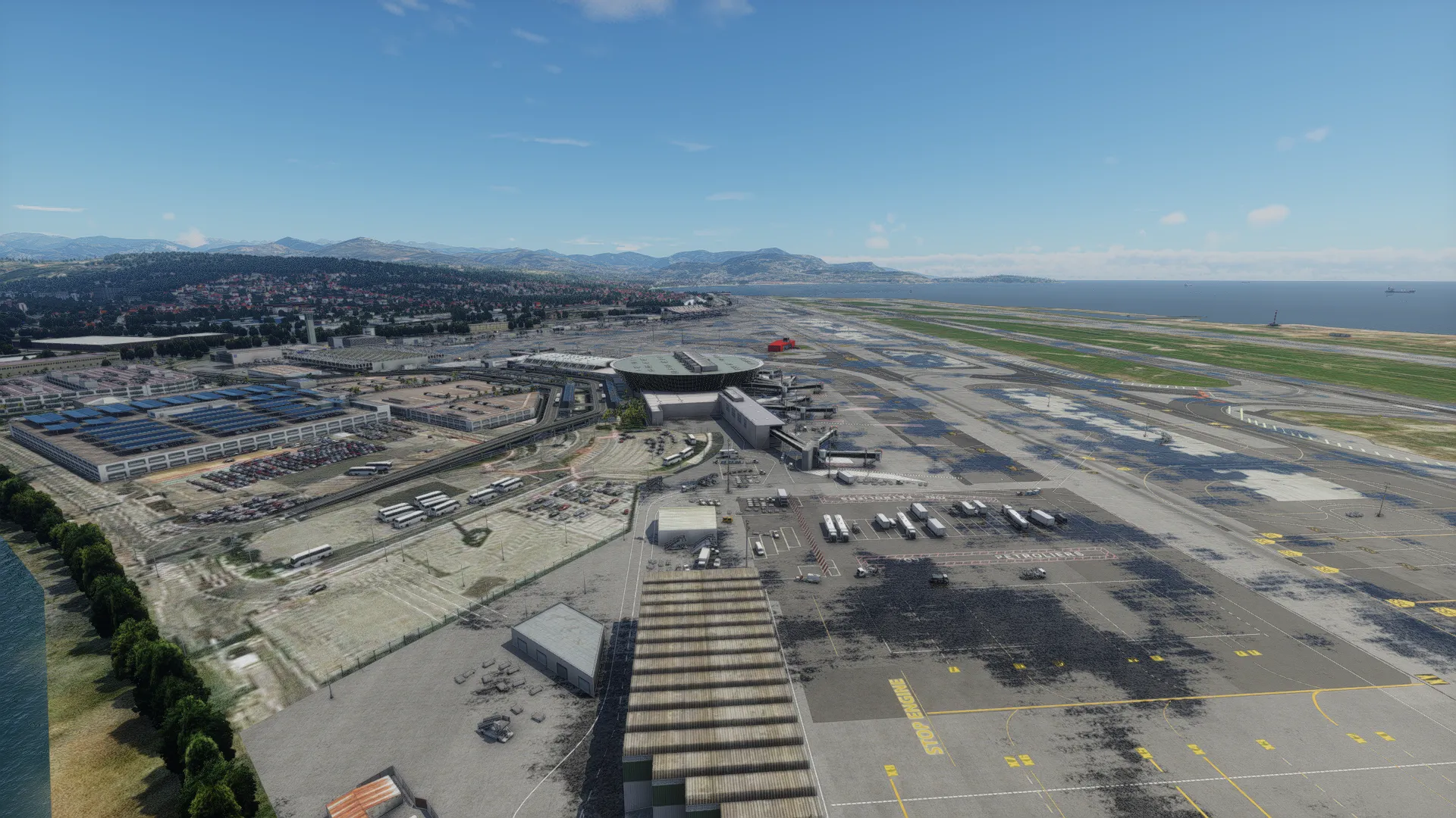 Аэропорт LFMN ( Ницца, Франция )