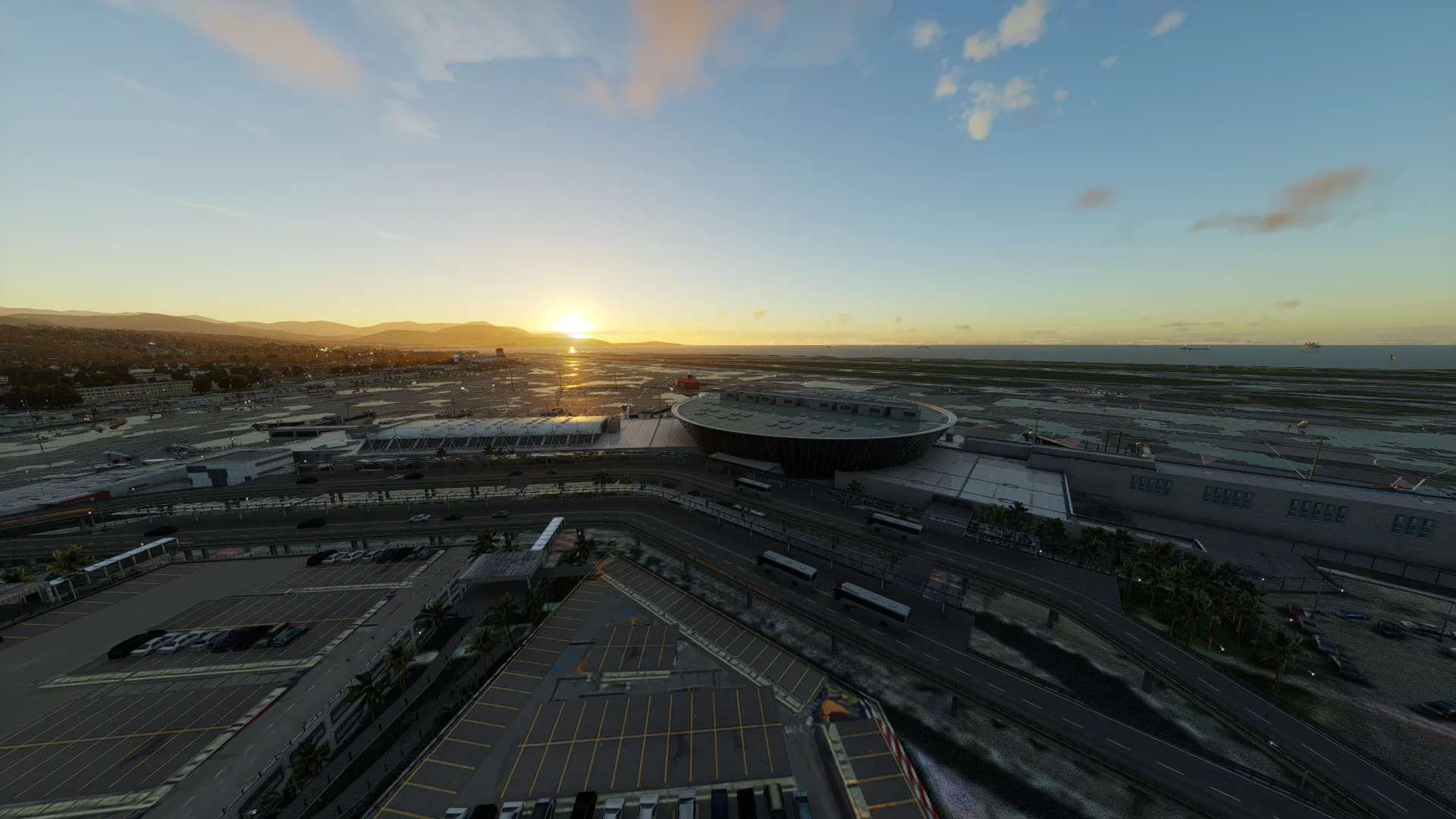 Аэропорт LFMN ( Ницца, Франция )