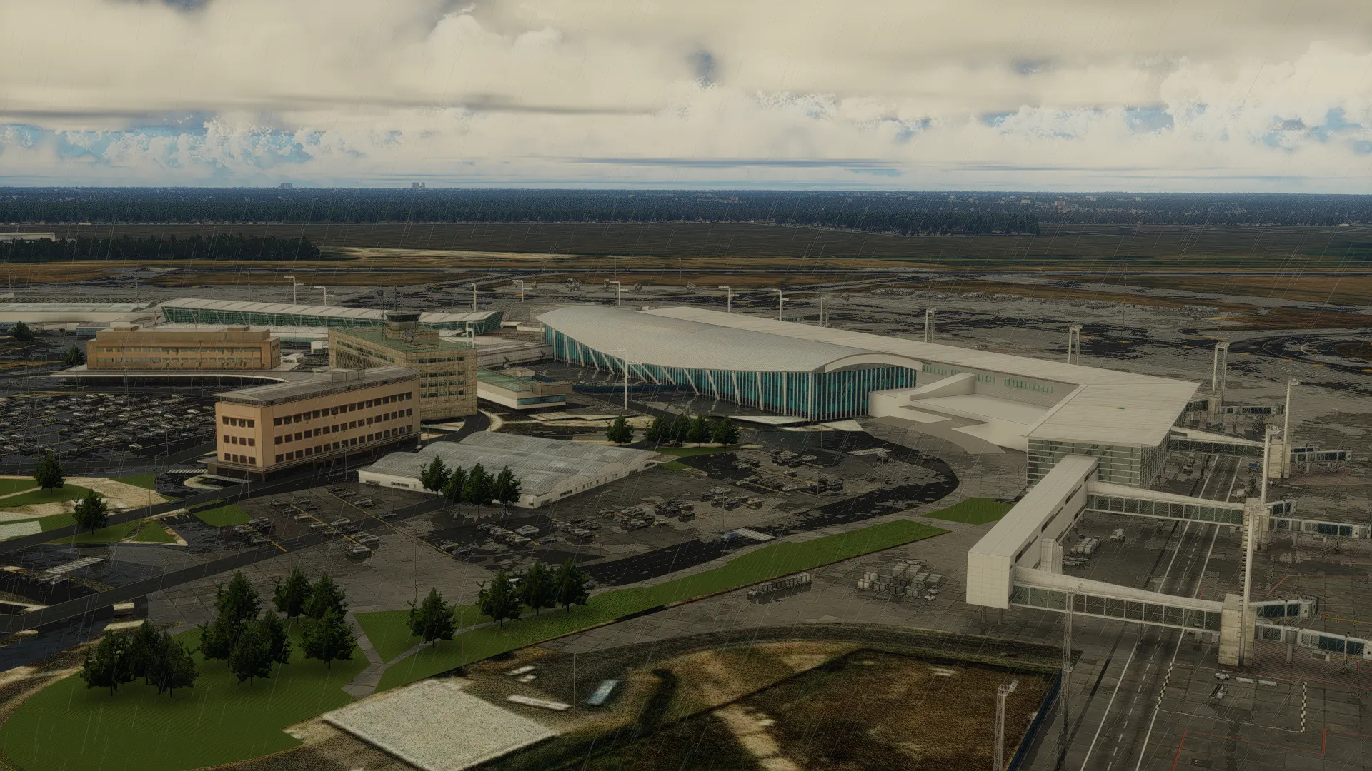 Аэропорт SAEZ ( Эсейса, Аргентина )