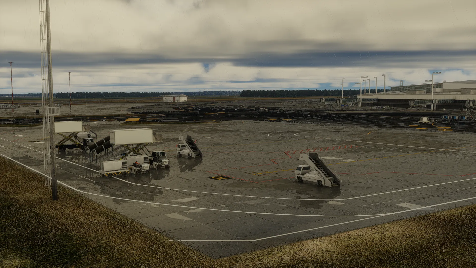 Аэропорт SAEZ ( Эсейса, Аргентина )