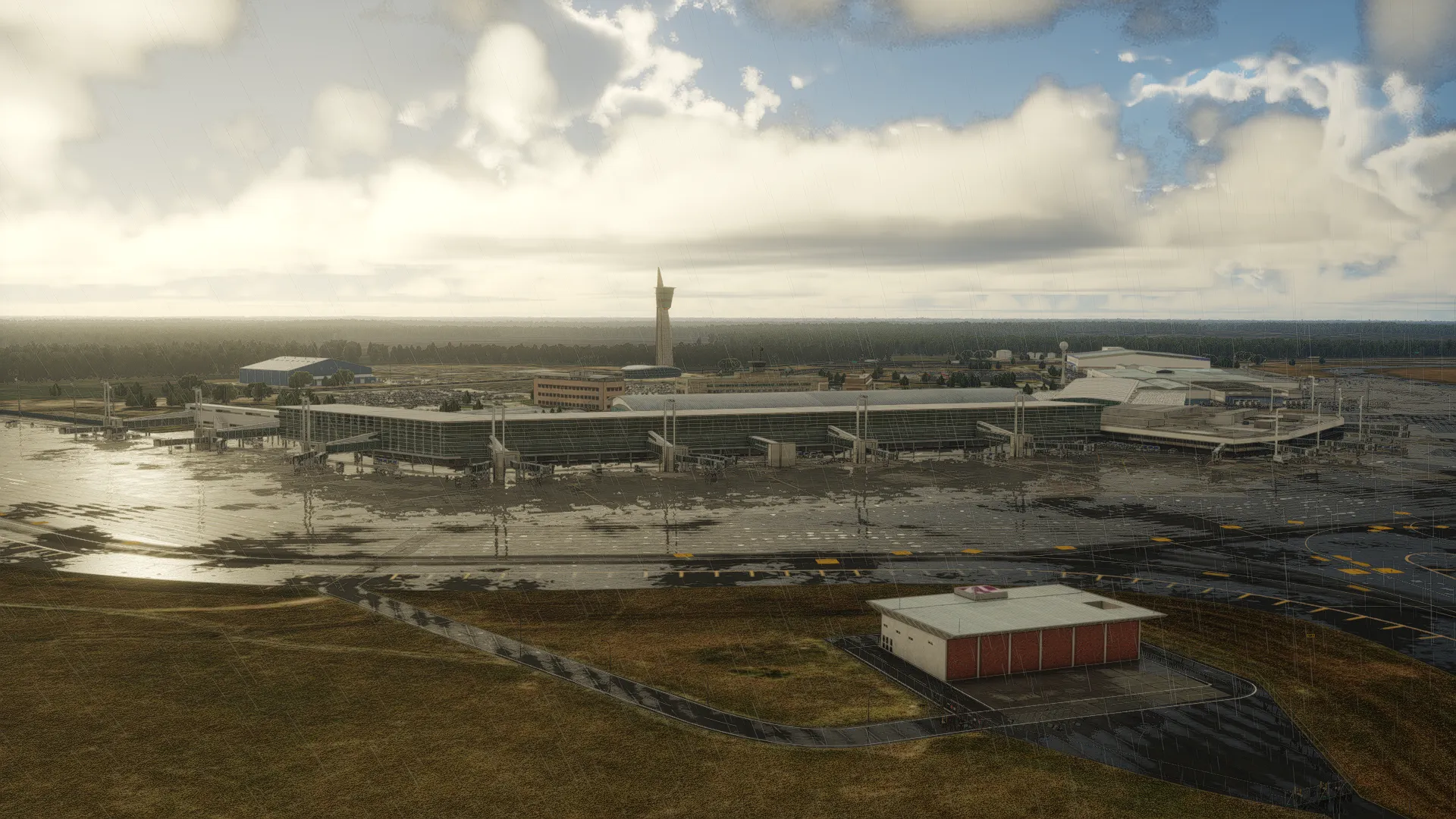 Аэропорт SAEZ ( Эсейса, Аргентина )