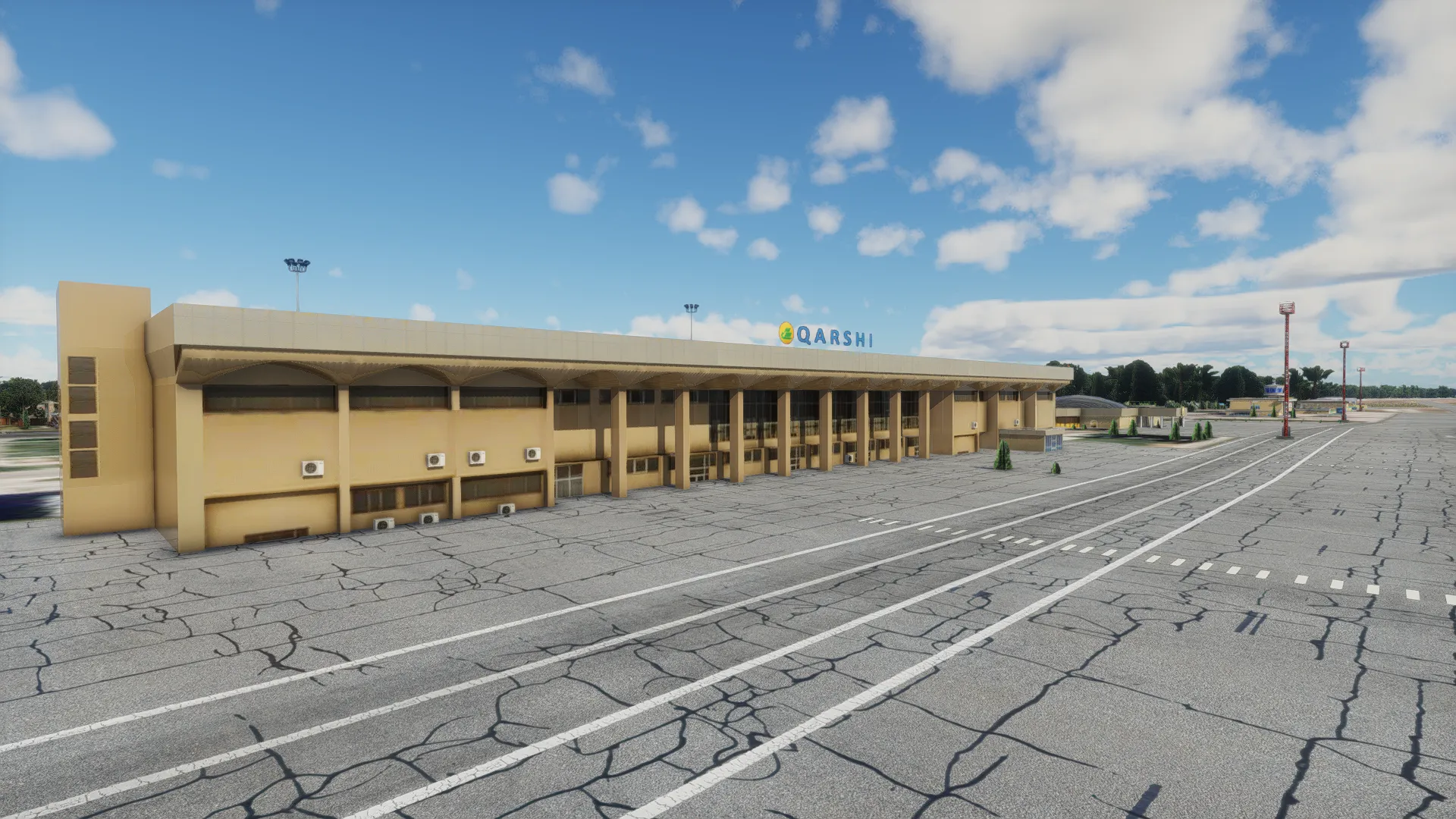 Аэропорт UTSK ( Карши, Узбекистан )