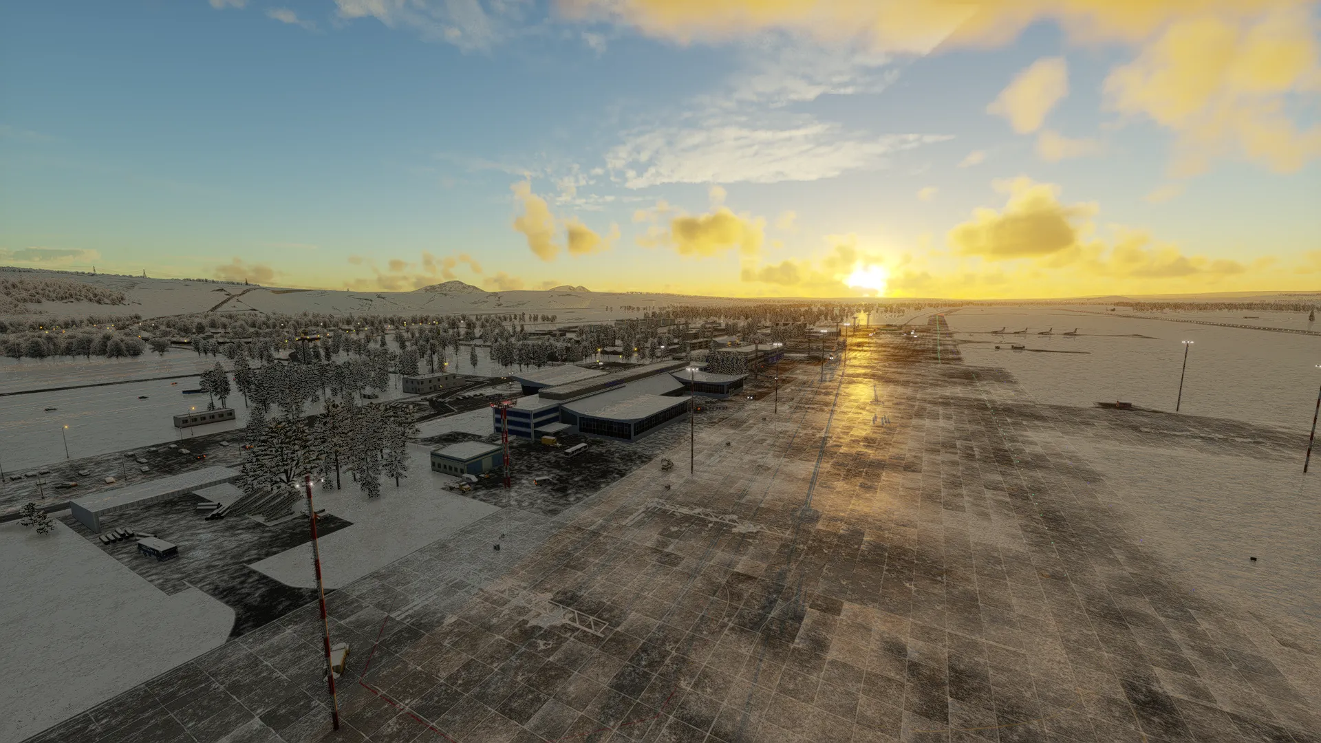 Аэропорт URMM ( Минеральные воды, Россия )