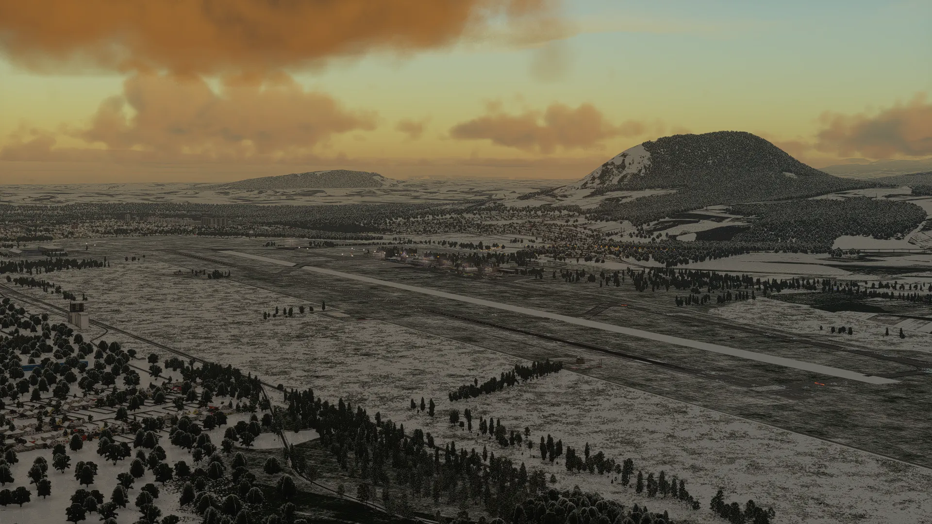 Аэропорт URMM ( Минеральные воды, Россия )