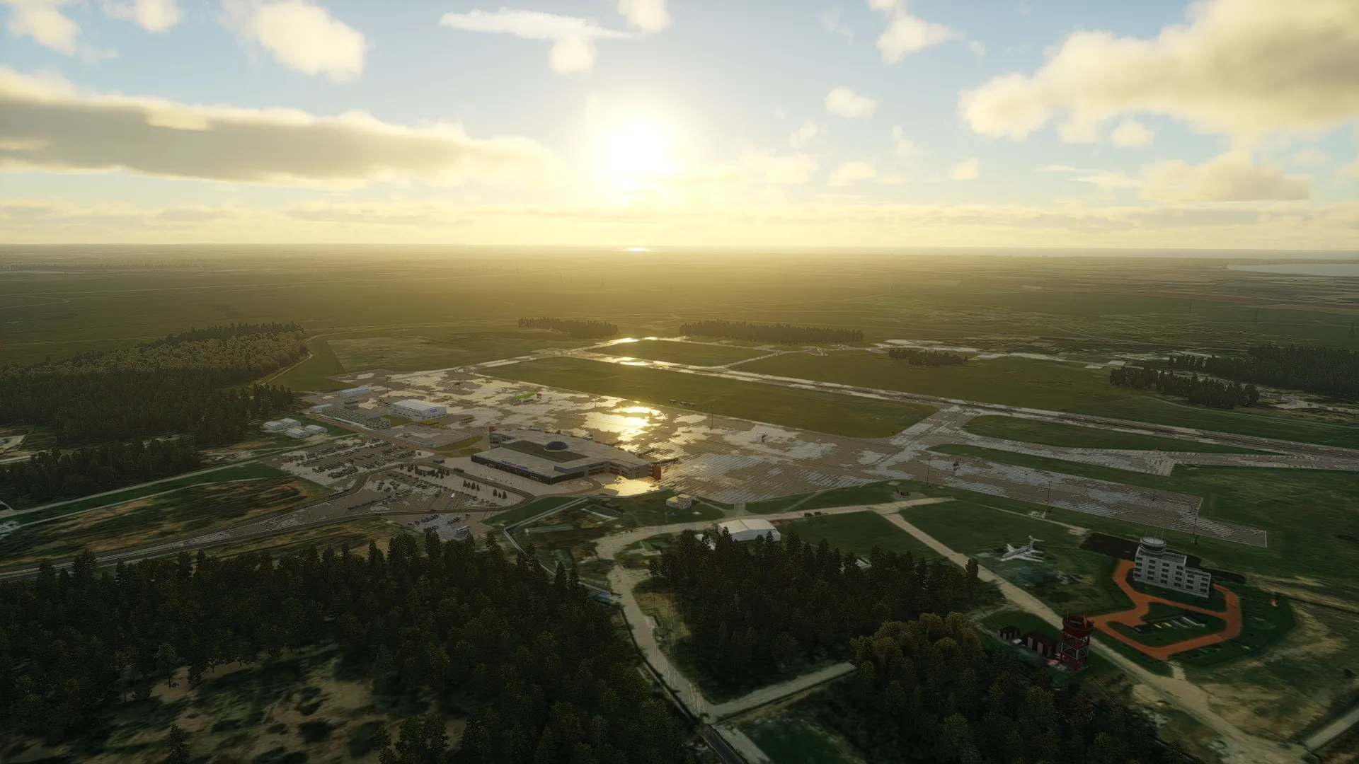 Аэропорт UMKK ( Калининград, Россия )