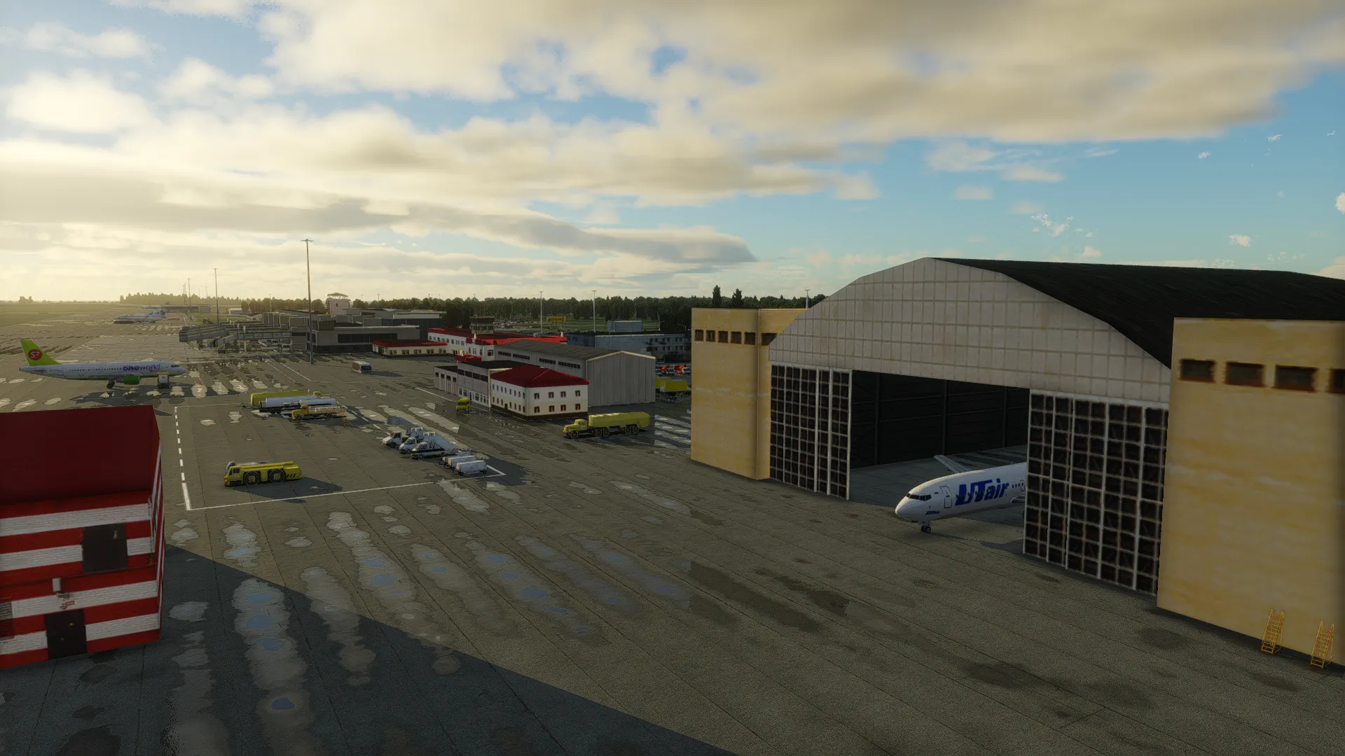 Аэропорт USTR ( Тюмень, Россия )