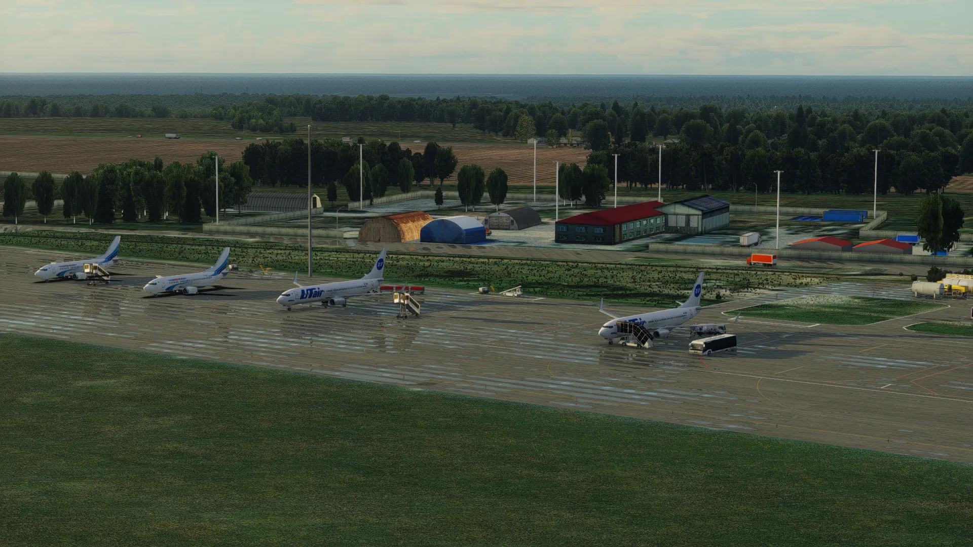 Аэропорт USTR ( Тюмень, Россия )