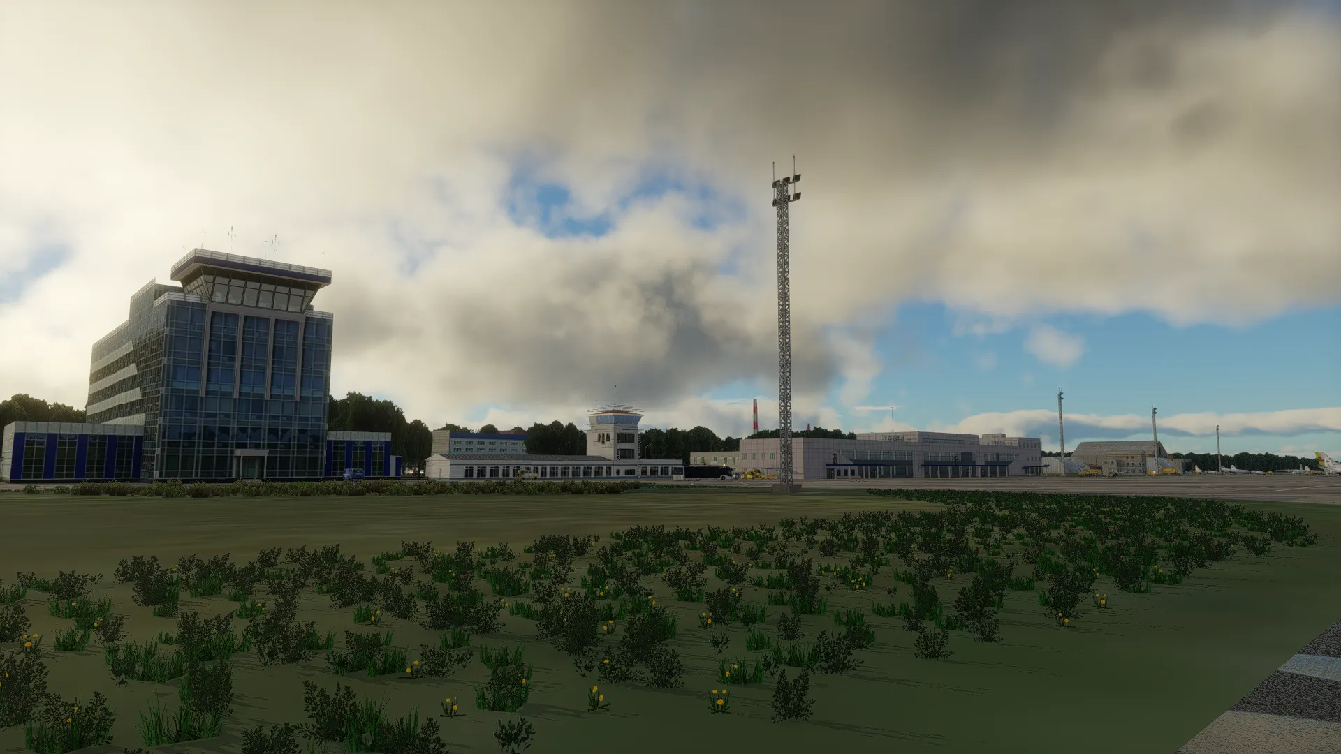 Аэропорт UNTT ( Томск, Россия )