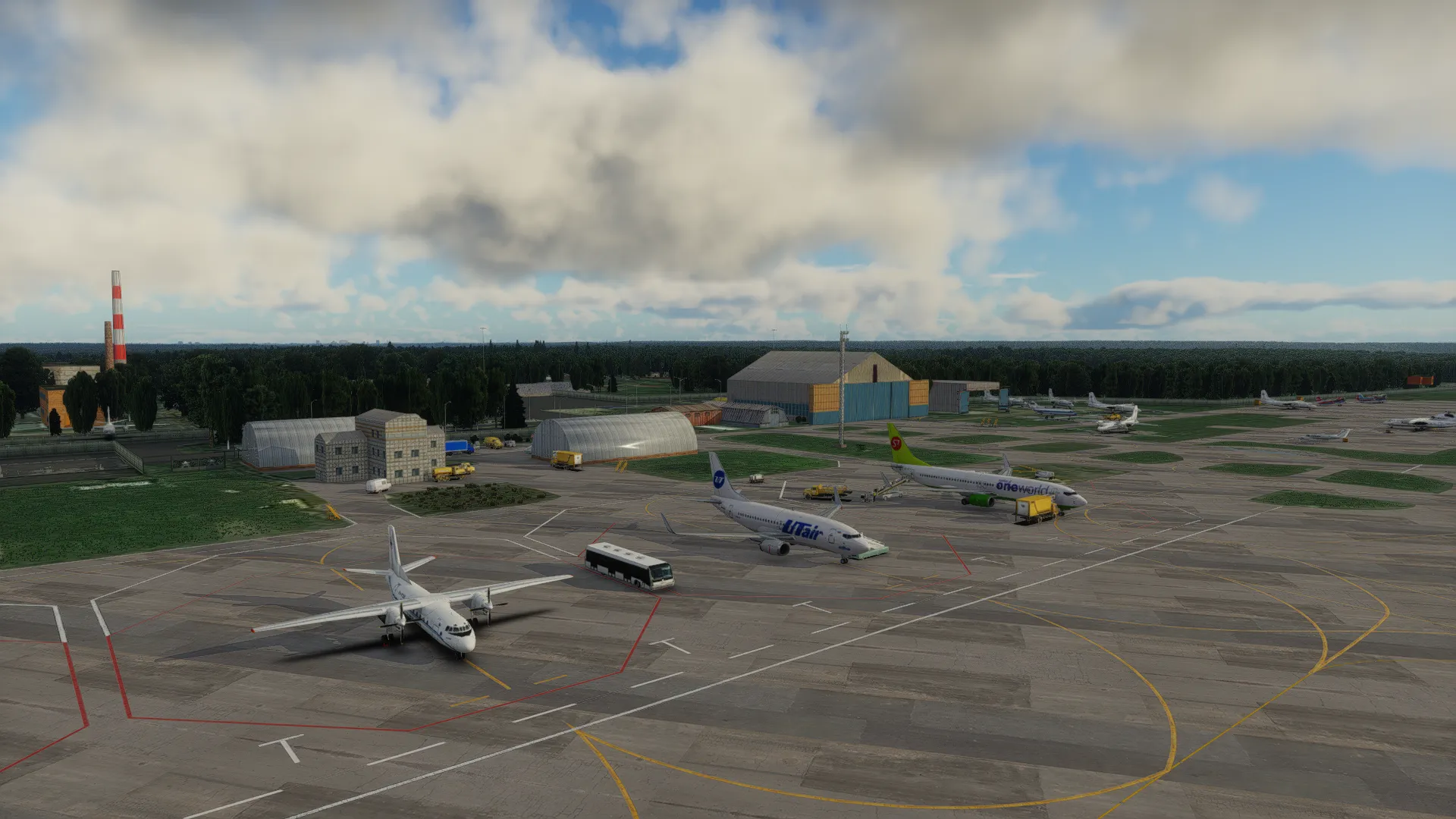 Аэропорт UNTT ( Томск, Россия )