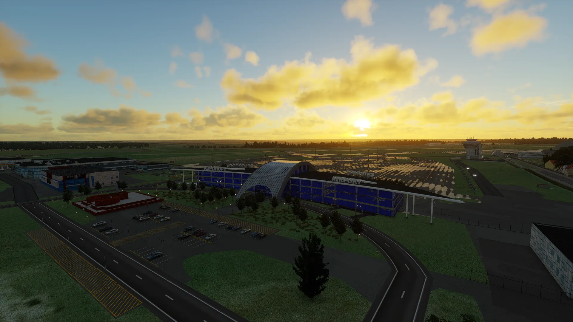 Аэропорт UUOB ( Белгород, Россия )