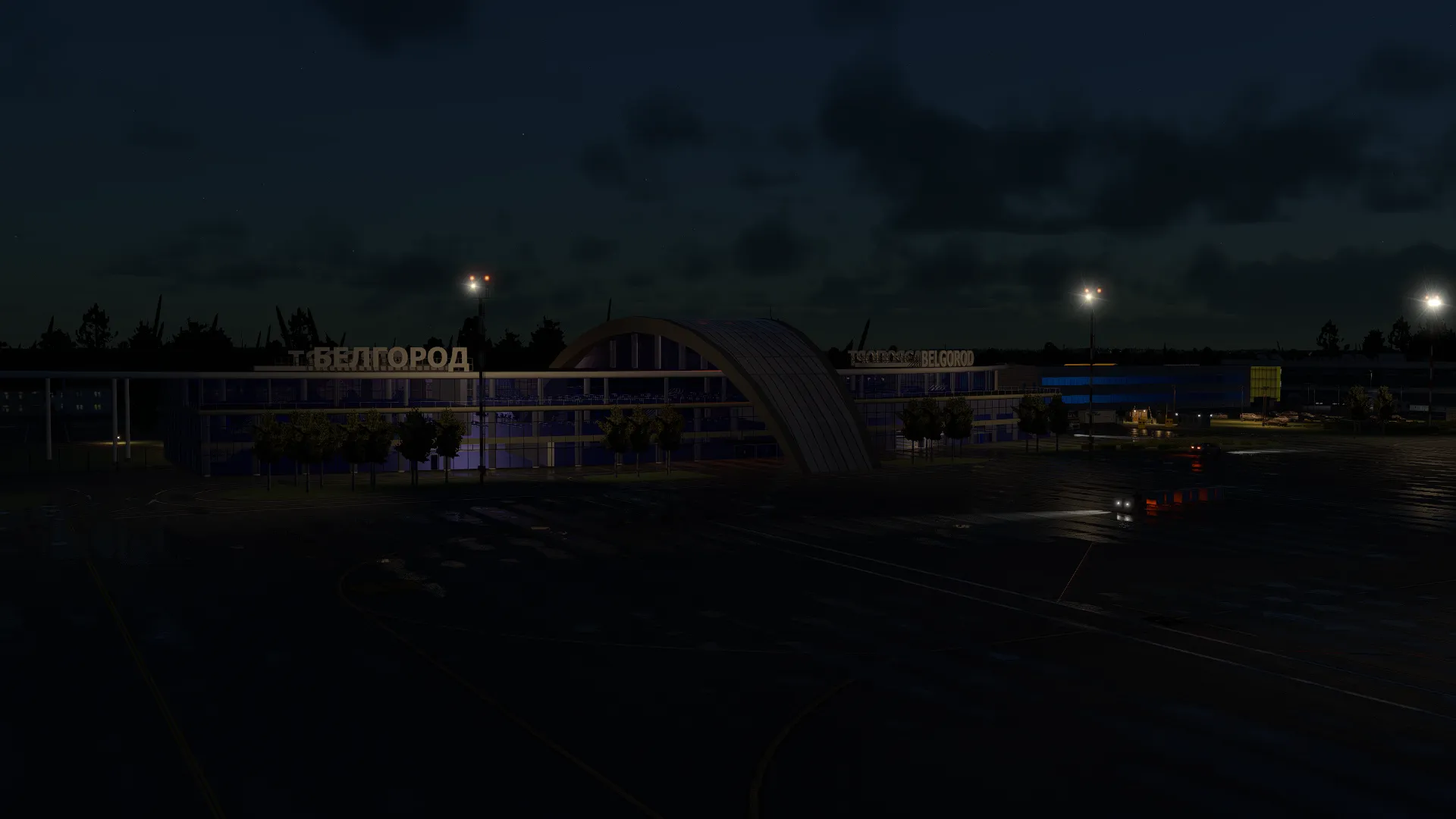 Аэропорт UUOB ( Белгород, Россия )