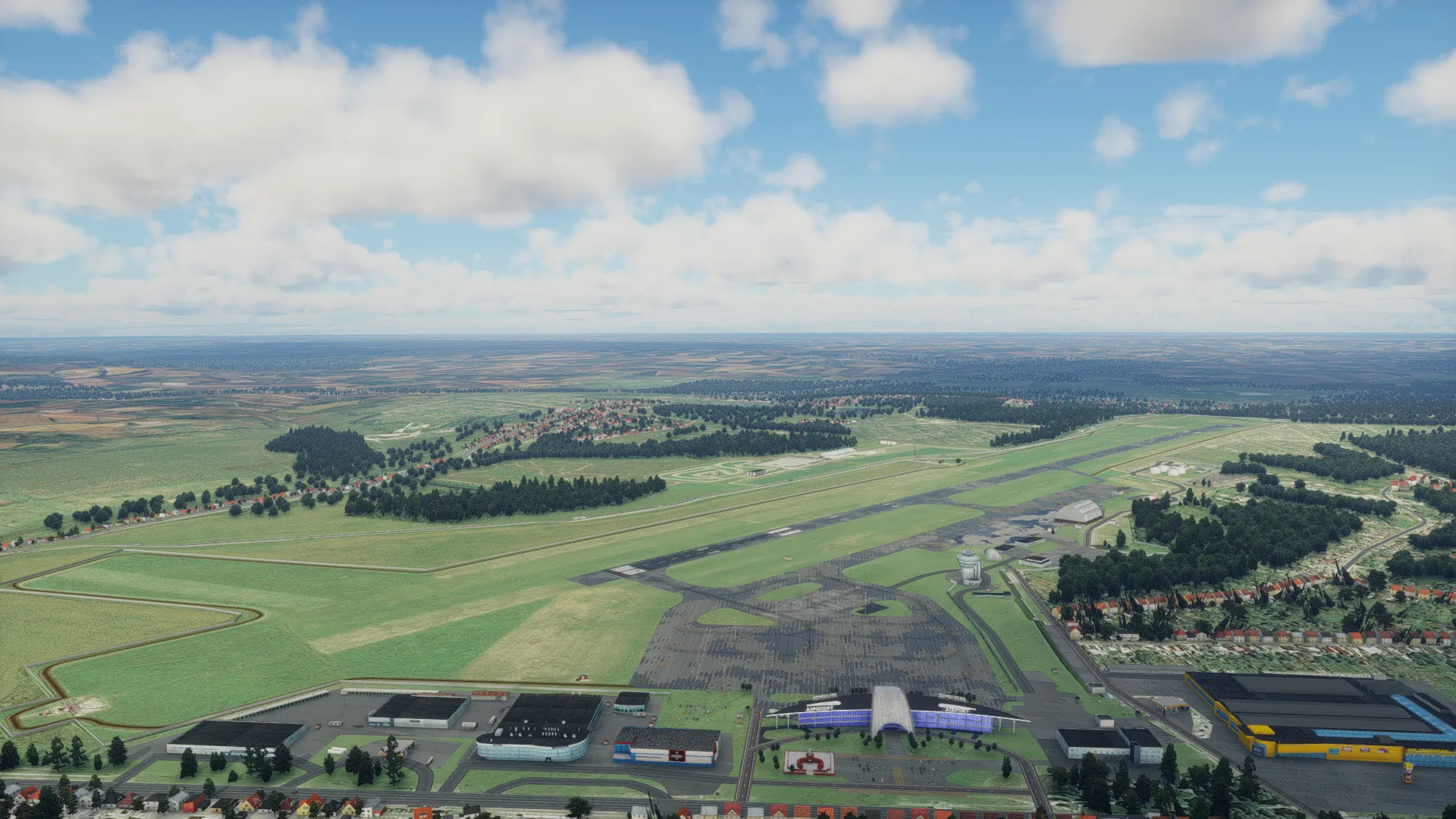 Аэропорт UUOB ( Белгород, Россия )