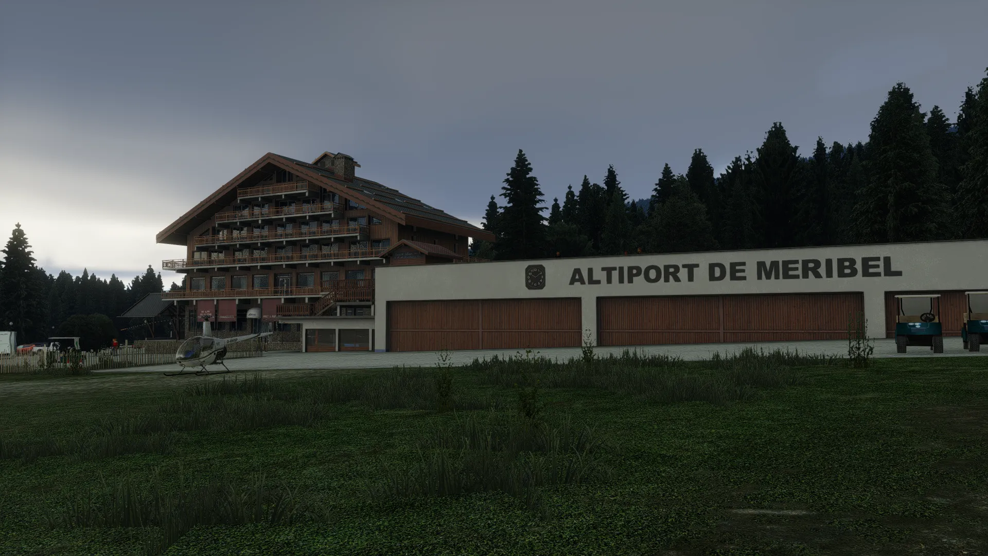 Альтипорт LFKX ( Мерибель, Франция )