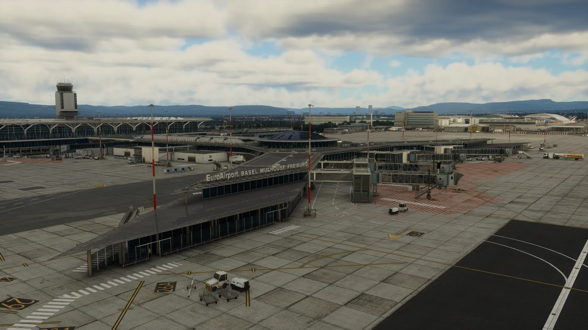 Аэропорт LFSB ( Базель, Франция )