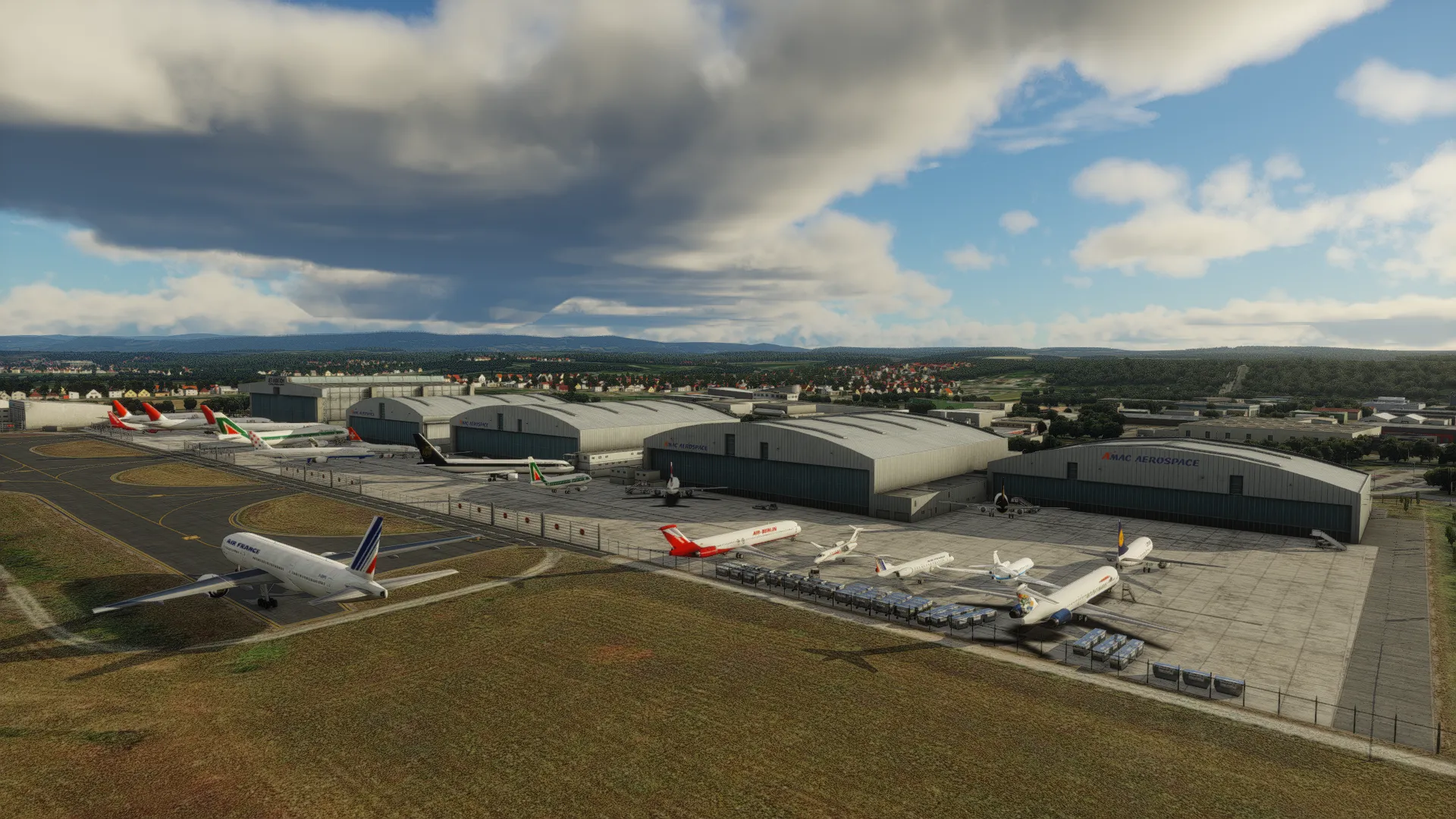 Аэропорт LFSB ( Базель, Франция )