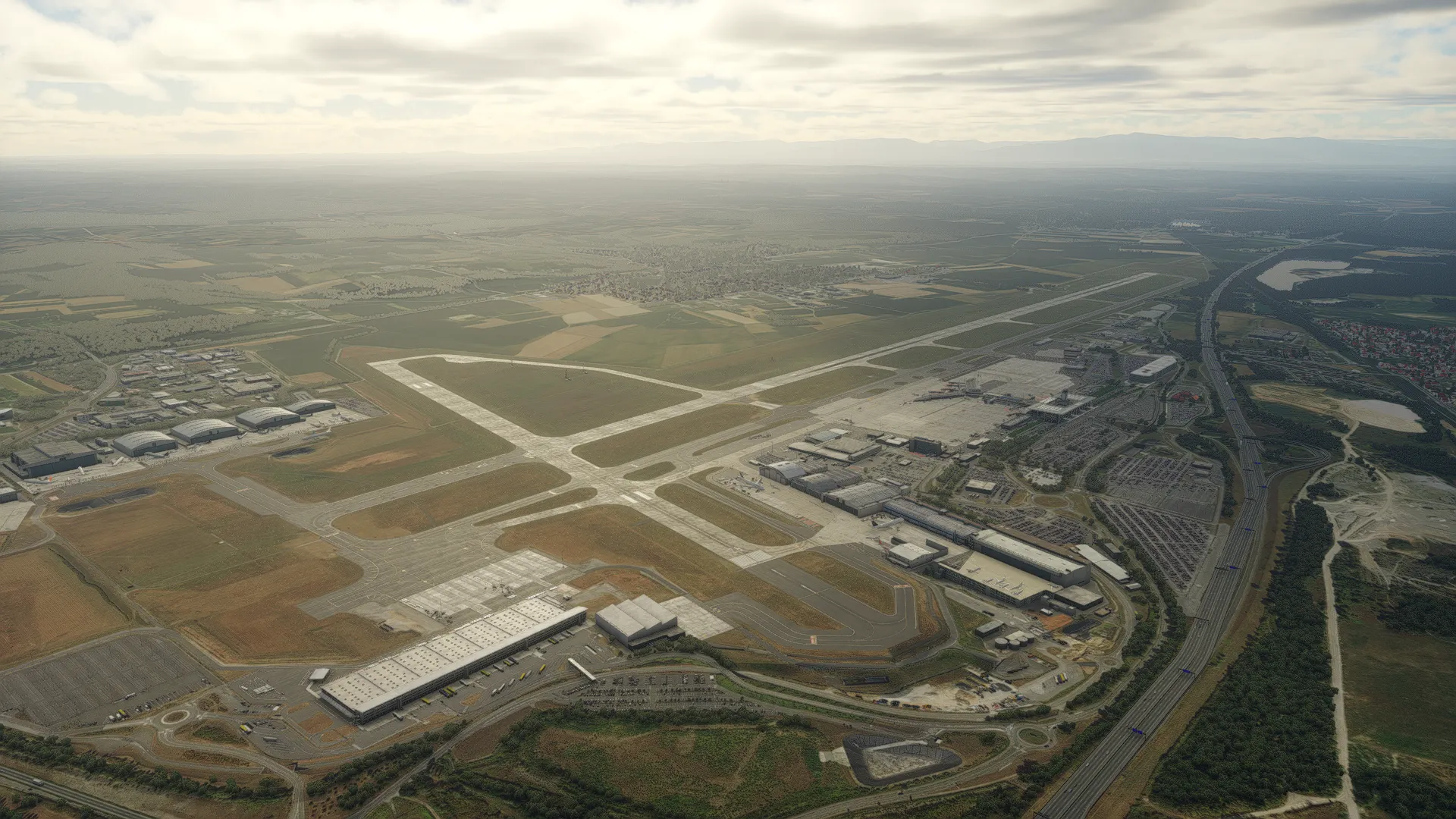 Аэропорт LFSB ( Базель, Франция )