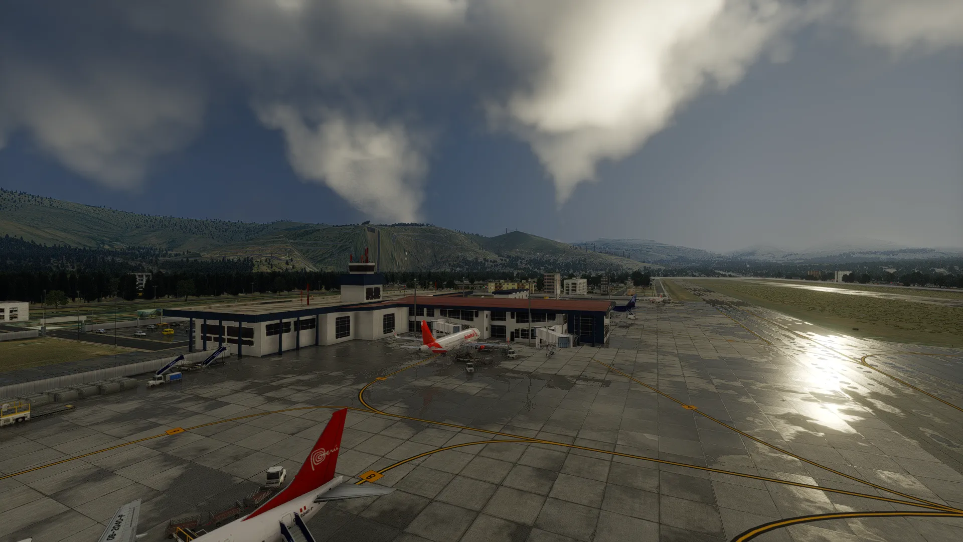 Аэропорт SPZO ( Куско, Перу )