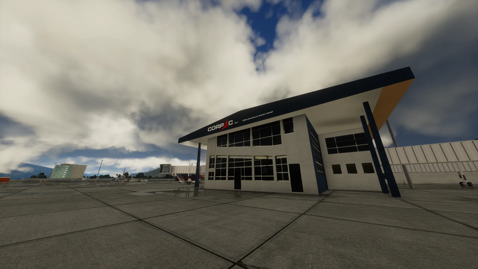 Аэропорт SPZO ( Куско, Перу )