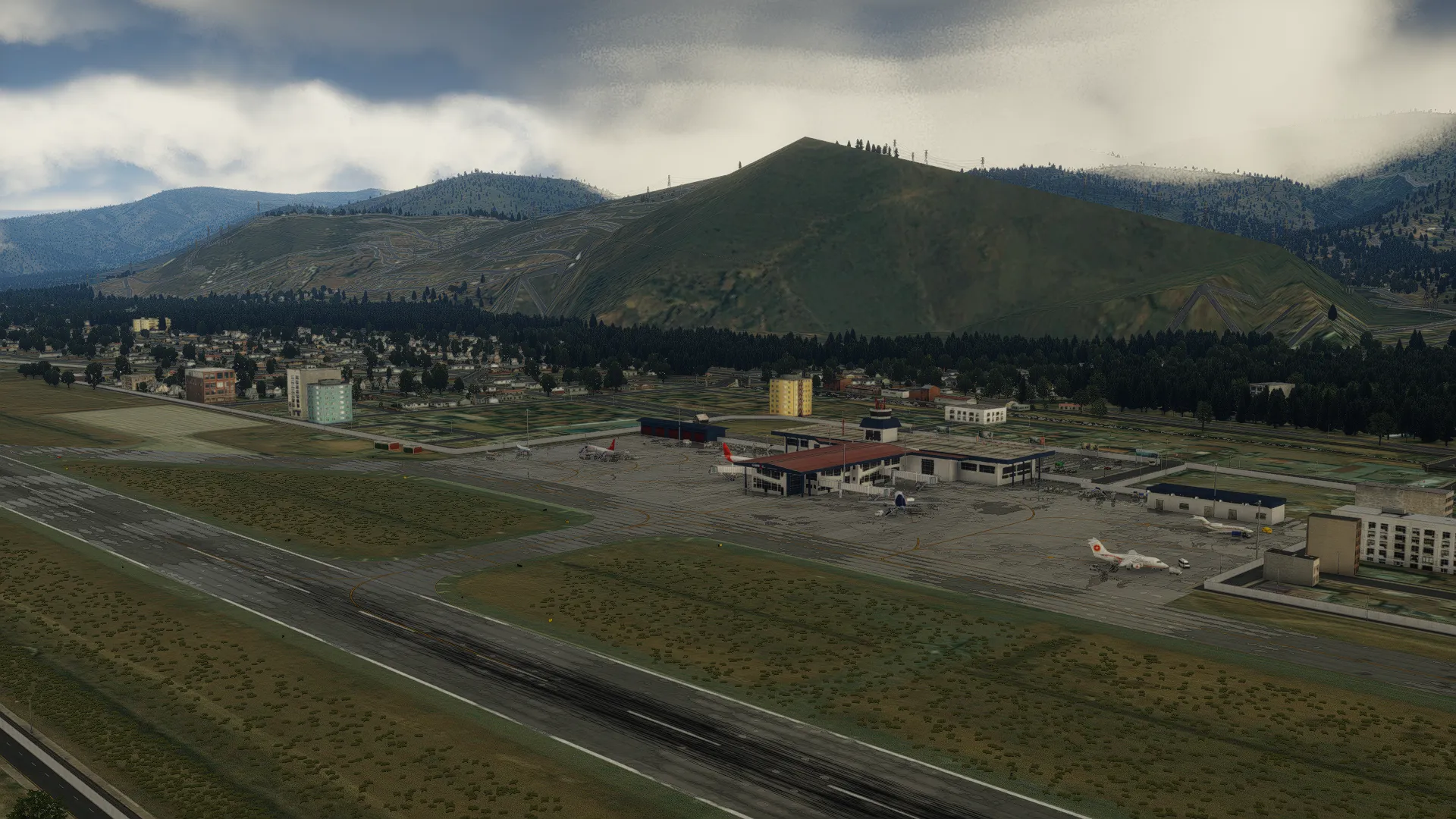 Аэропорт SPZO ( Куско, Перу )