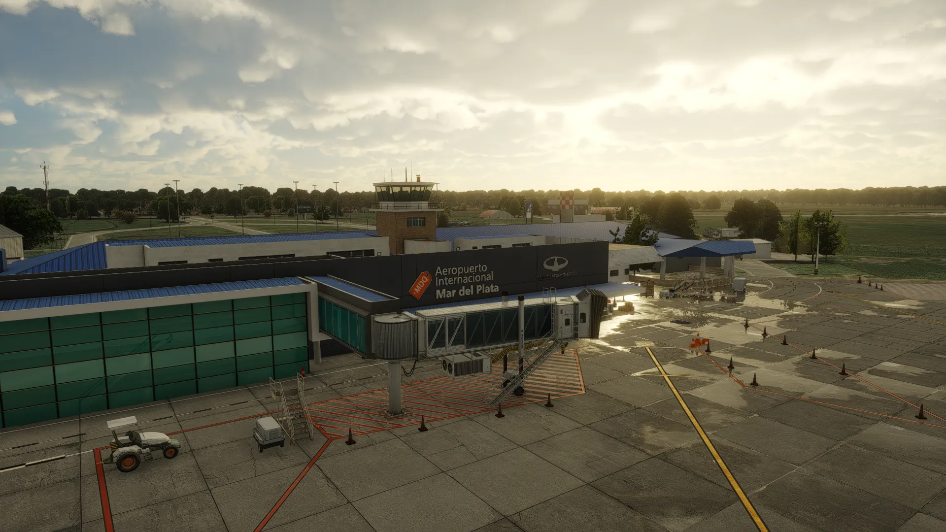 Аэропорт SAZM ( Мар-дель-Плата, Аргентина )