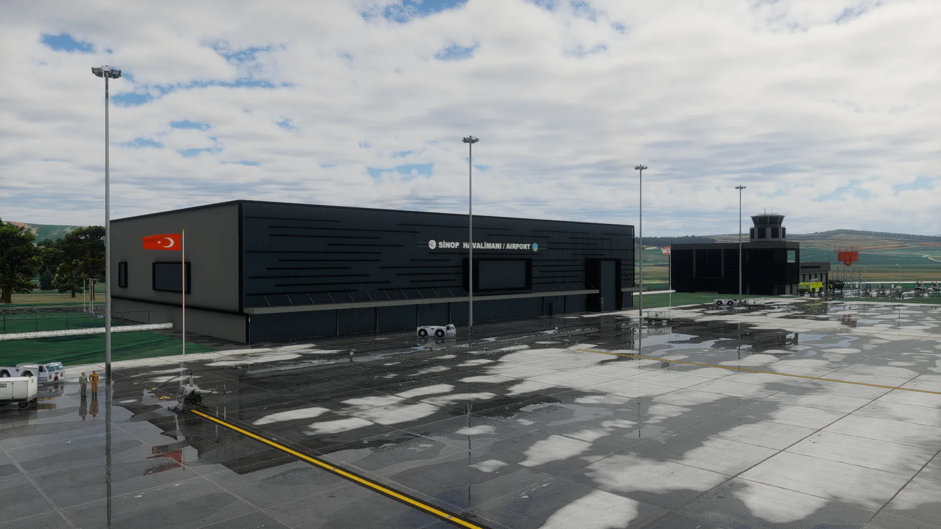 Аэропорт LTCM ( Синоп, Турция )