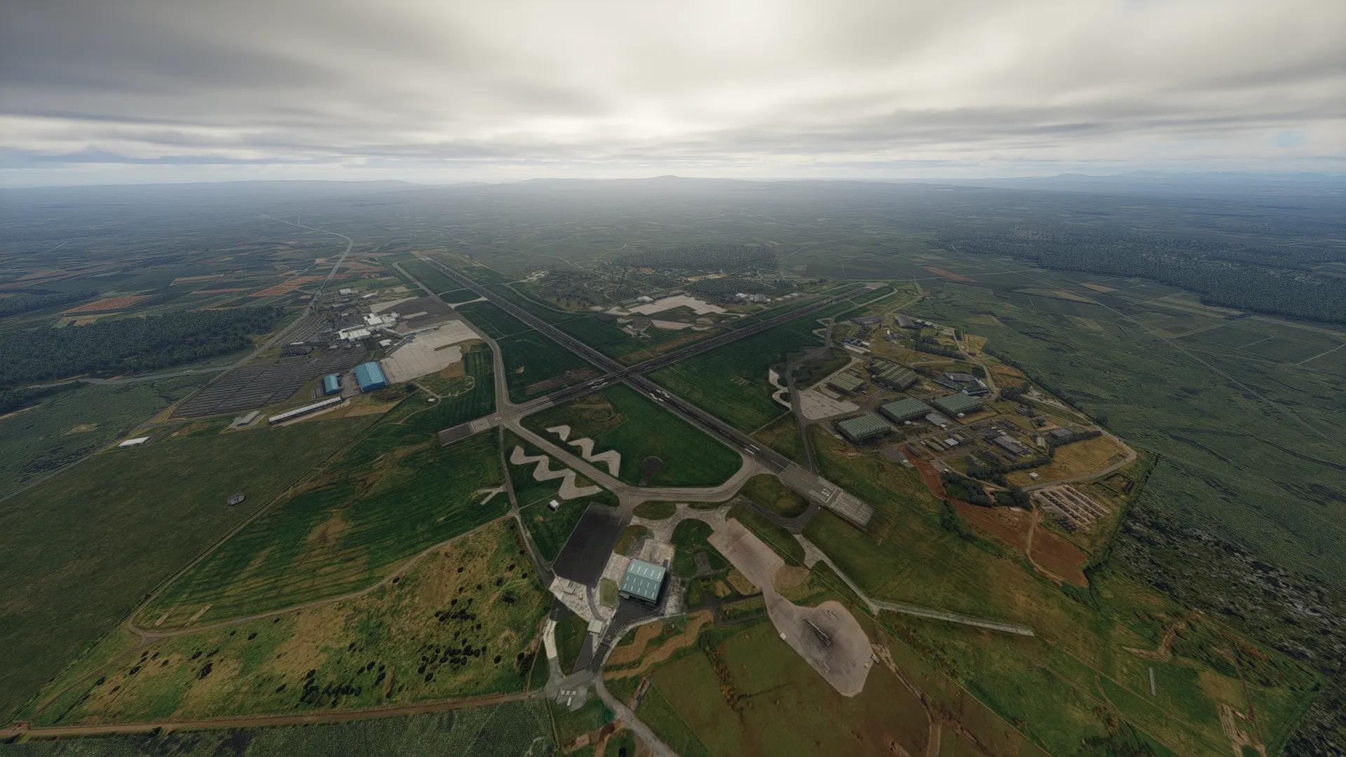 Аэропорт EGAA ( Белфаст, Великобритания )