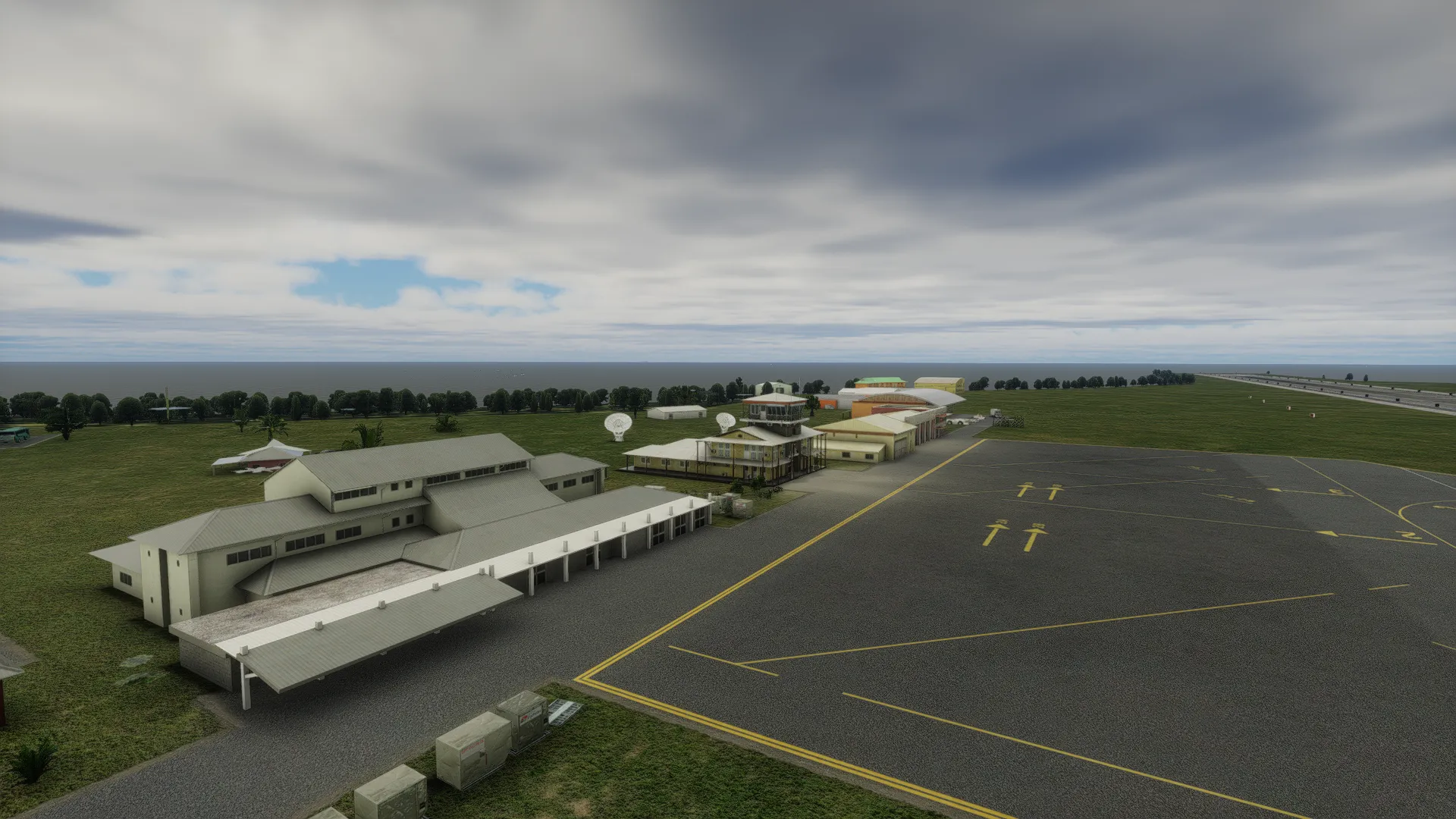 Аэропорт FMCZ ( Памандзи, Франция )