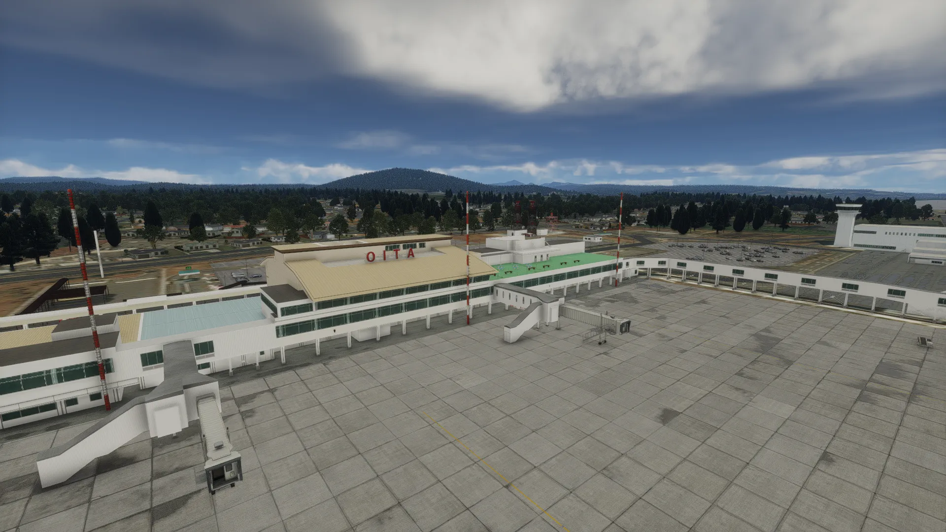 Аэропорт RJFO ( Оита, Япония )