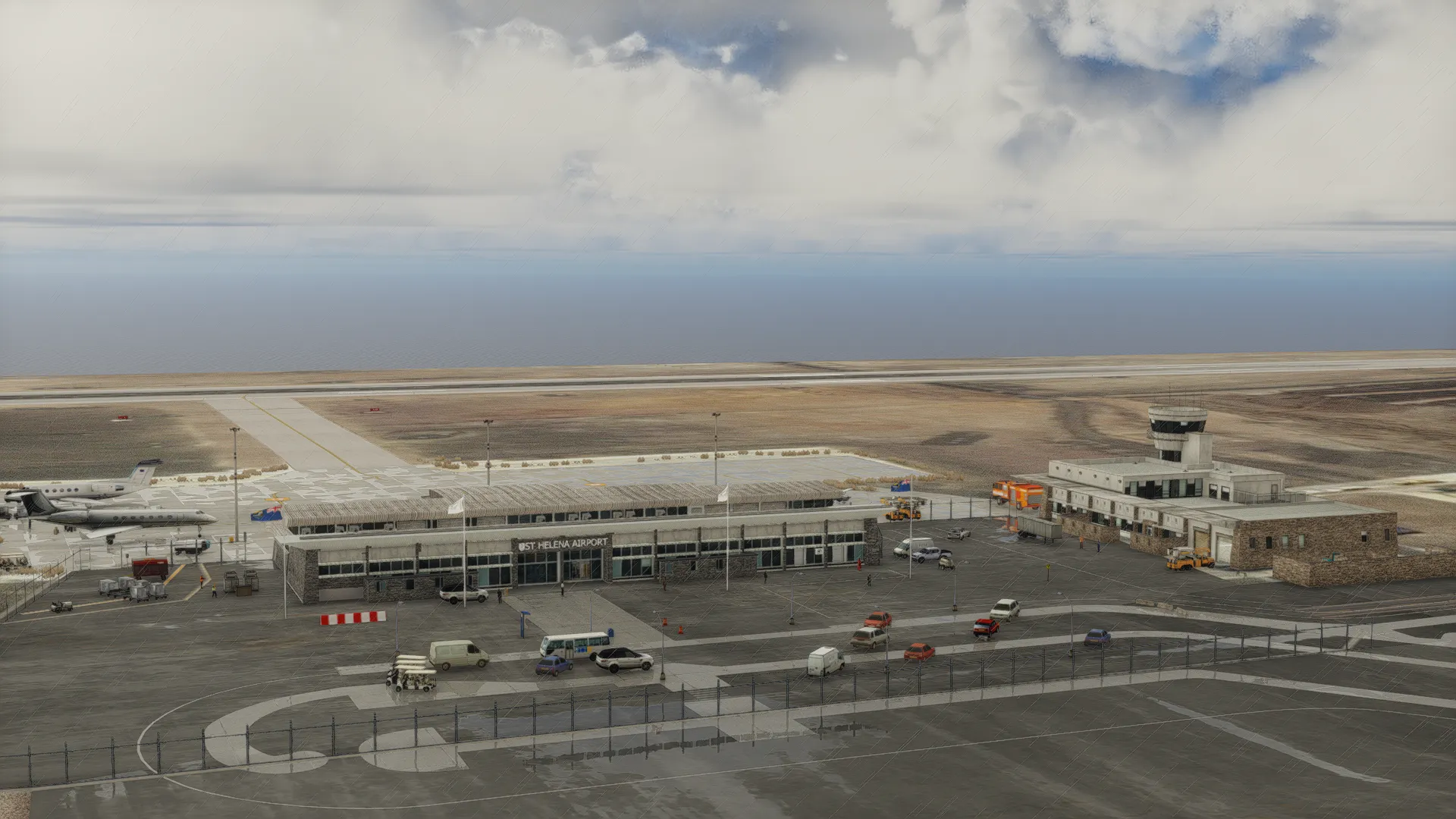 Аэропорт FHSH ( о. Святой Елены, Великобритания )