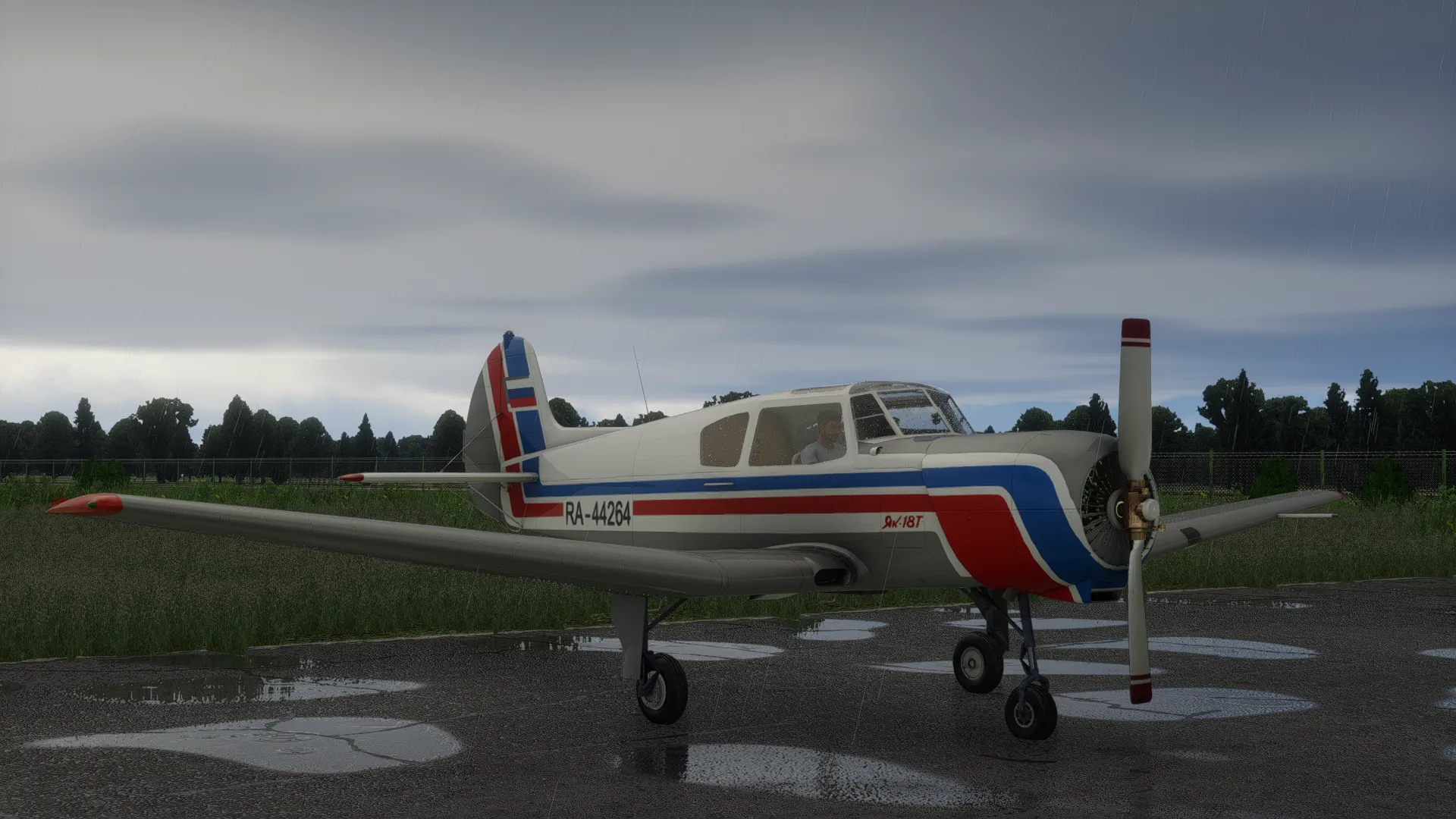 Як-18Т для X-Plane 12