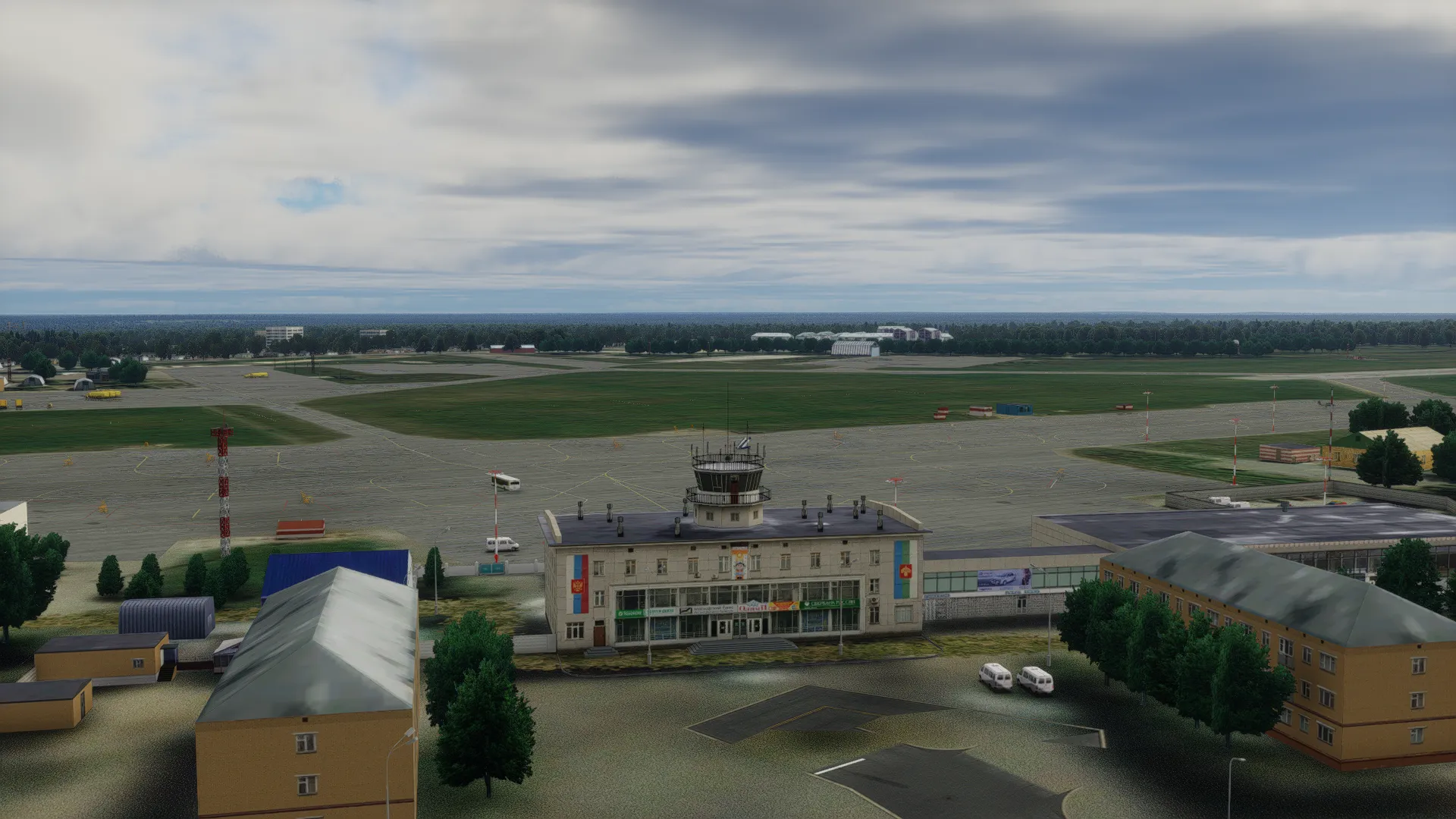 Аэропорт UUYY ( Сыктывкар, Россия )