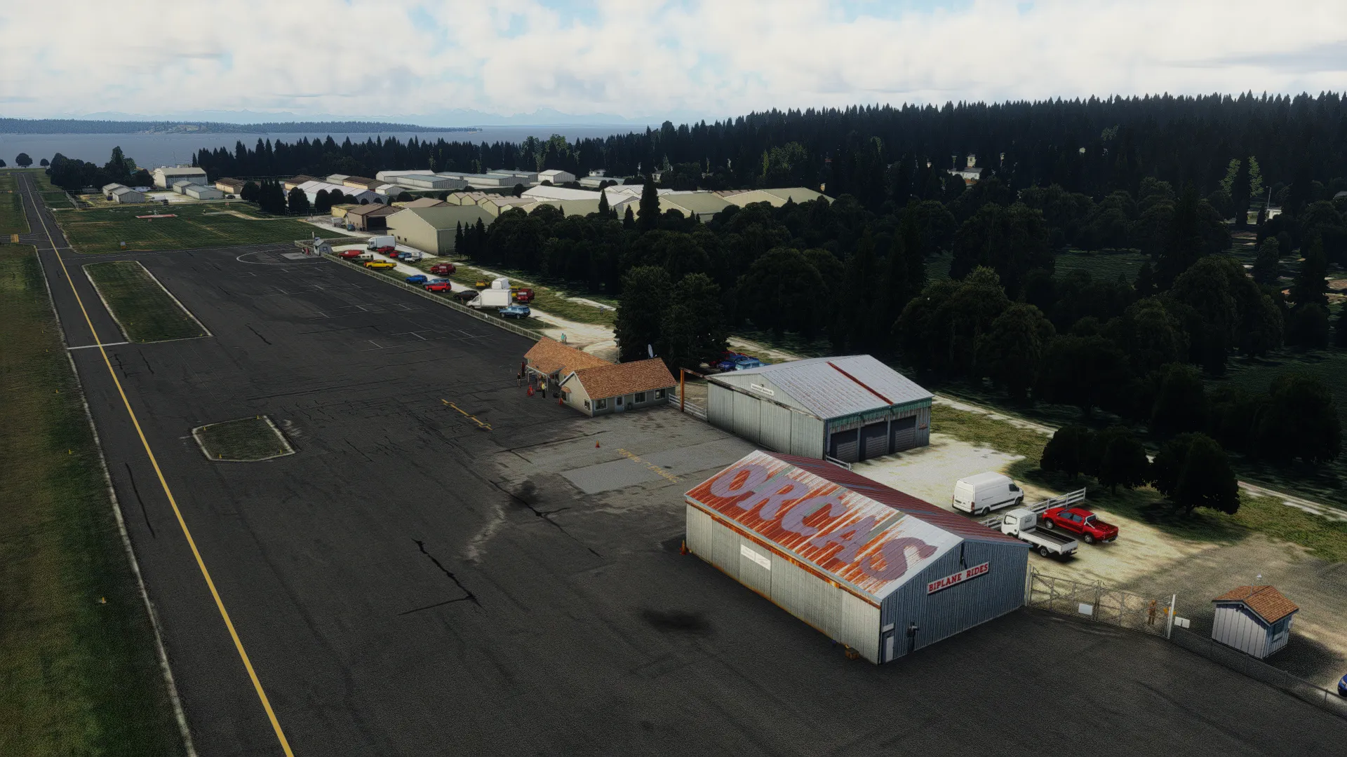 Аэропорт KORS ( Оркас-Айленд, США )