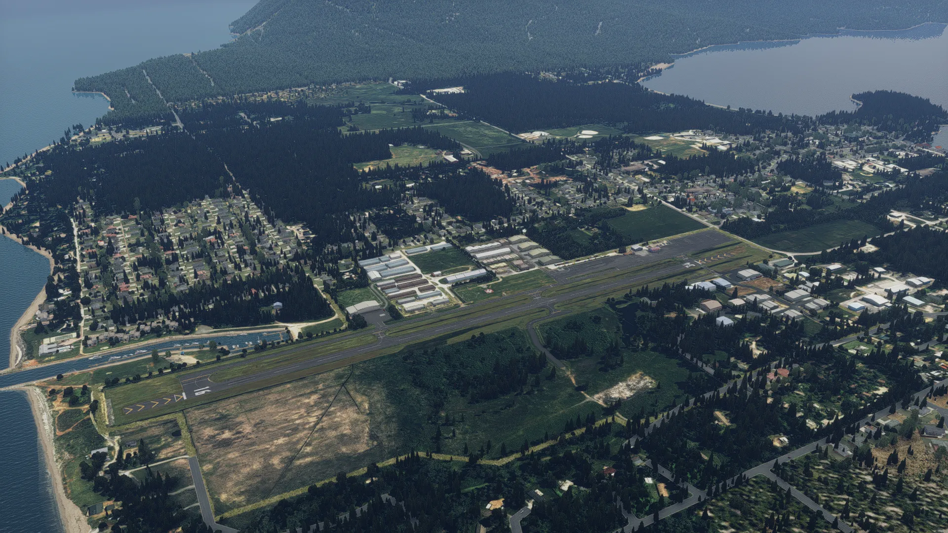 Аэропорт KORS ( Оркас-Айленд, США )