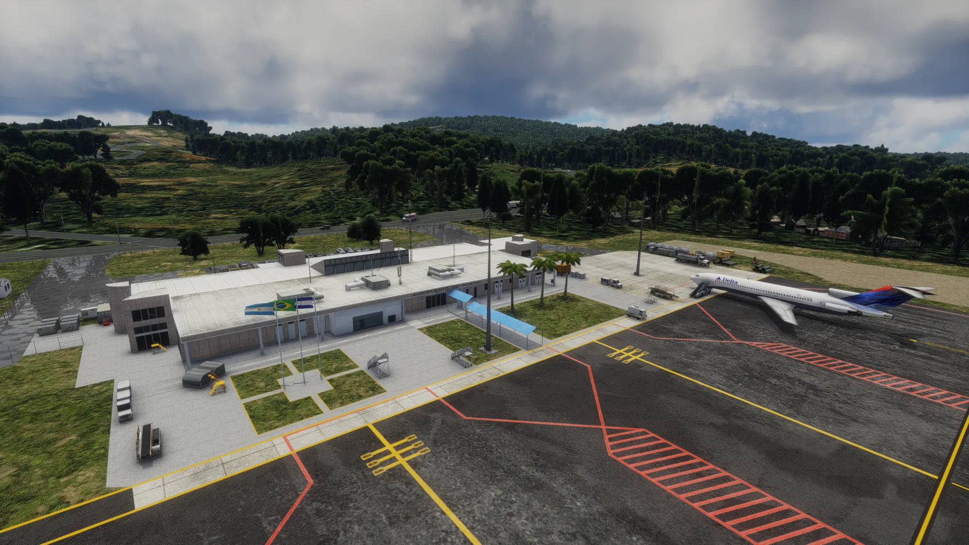 Аэропорт MHRO ( Роатан, Гондурас )