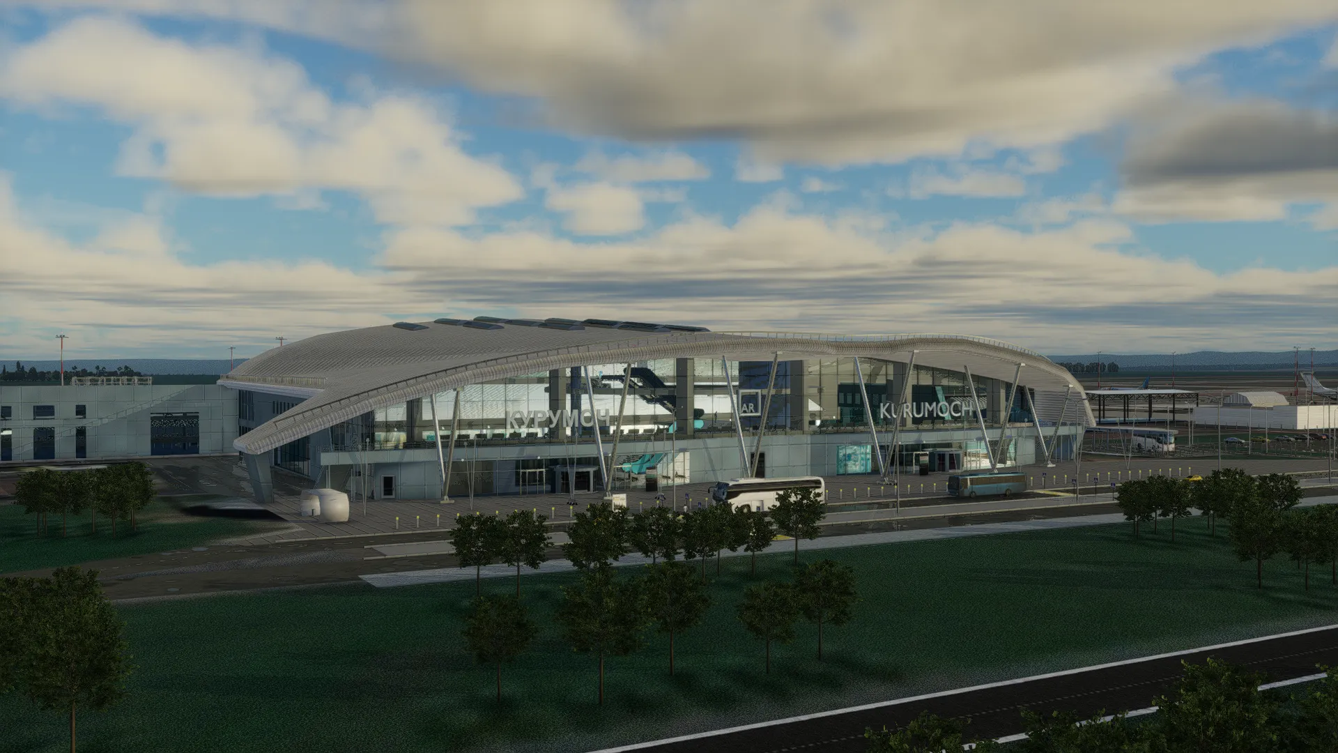 Аэропорт UWWW ( Самара, Россия )