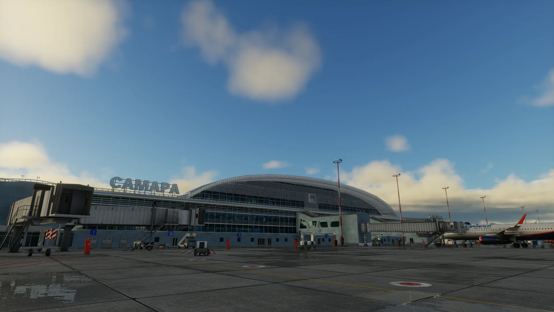 Аэропорт UWWW ( Самара, Россия )