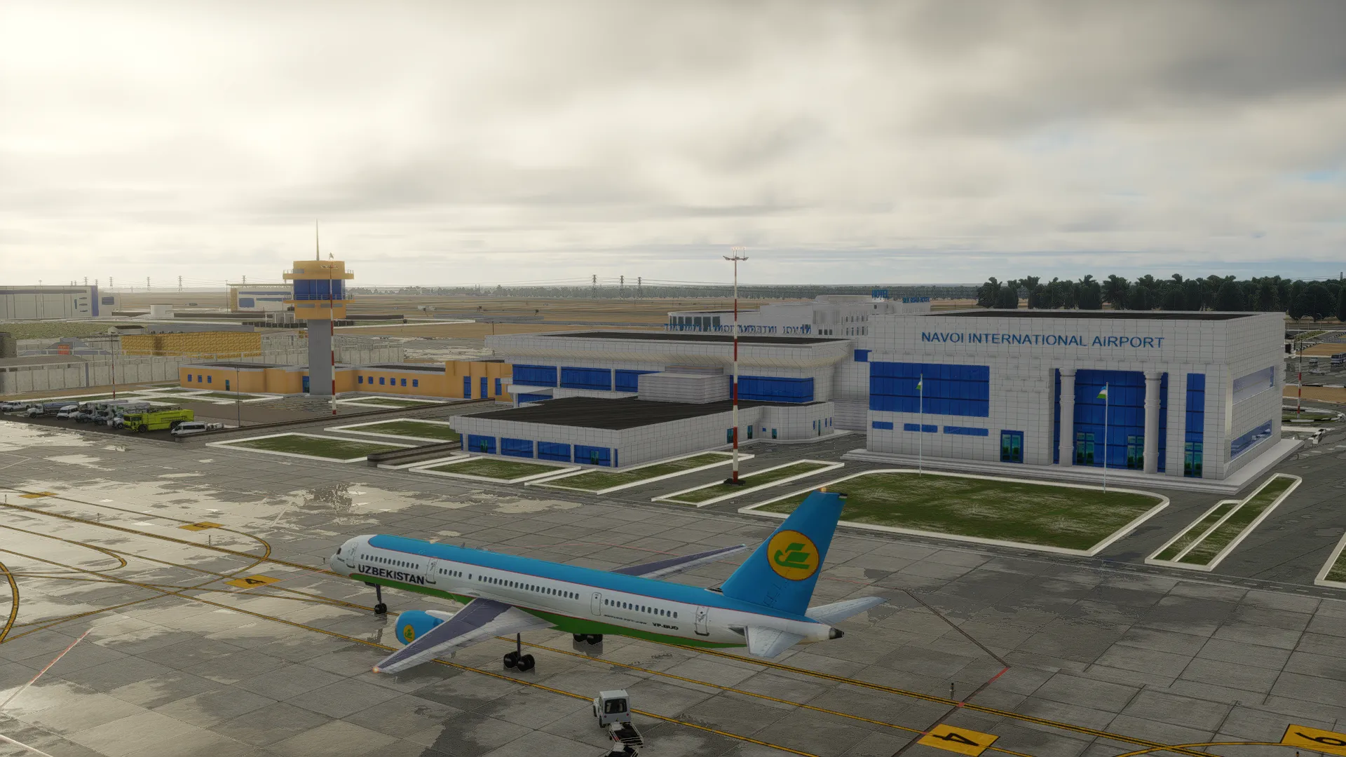 Аэропорт UTSA ( Навои, Узбекистан )