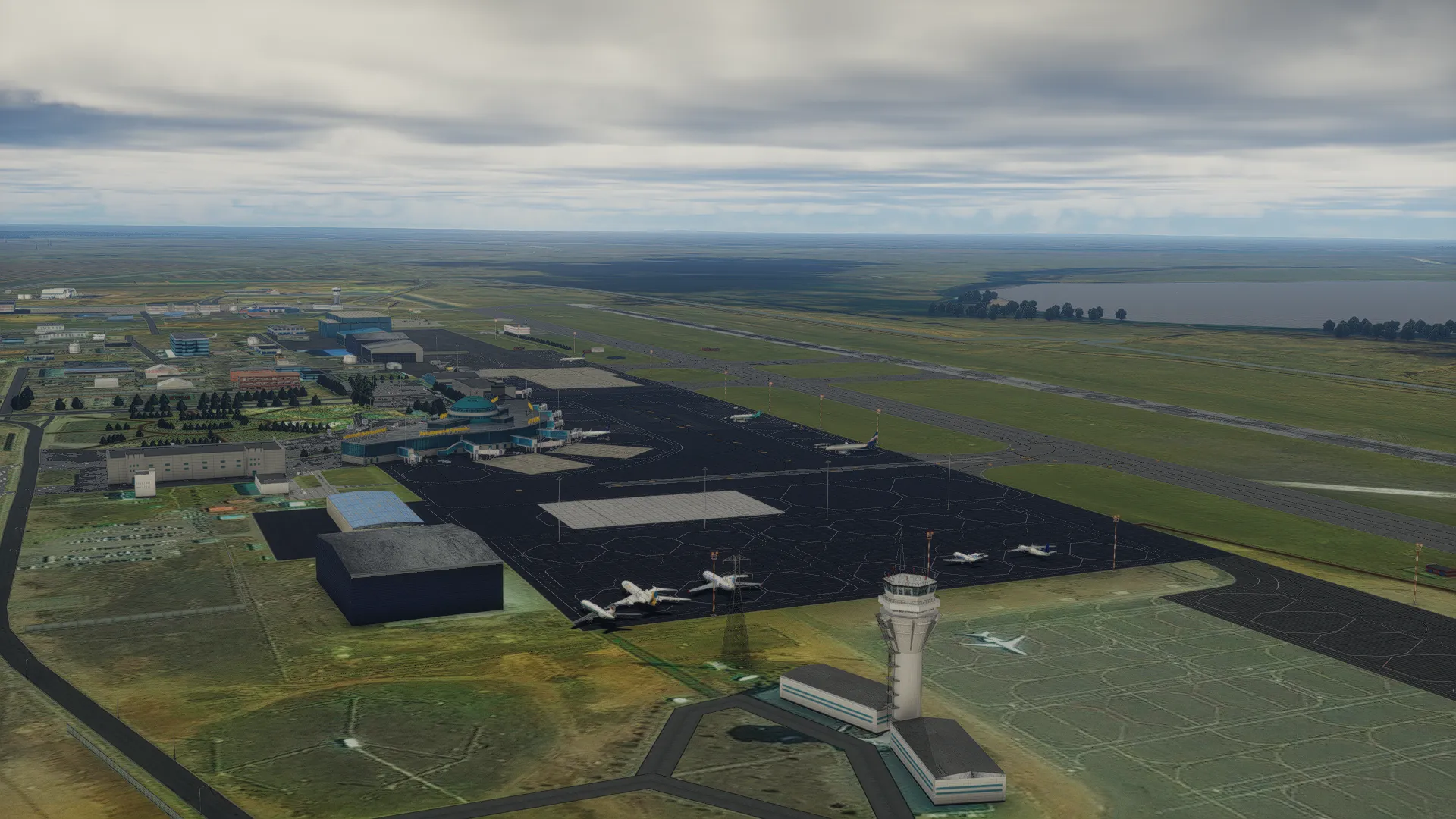 Аэропорт UACC ( Астана, Казахстан )