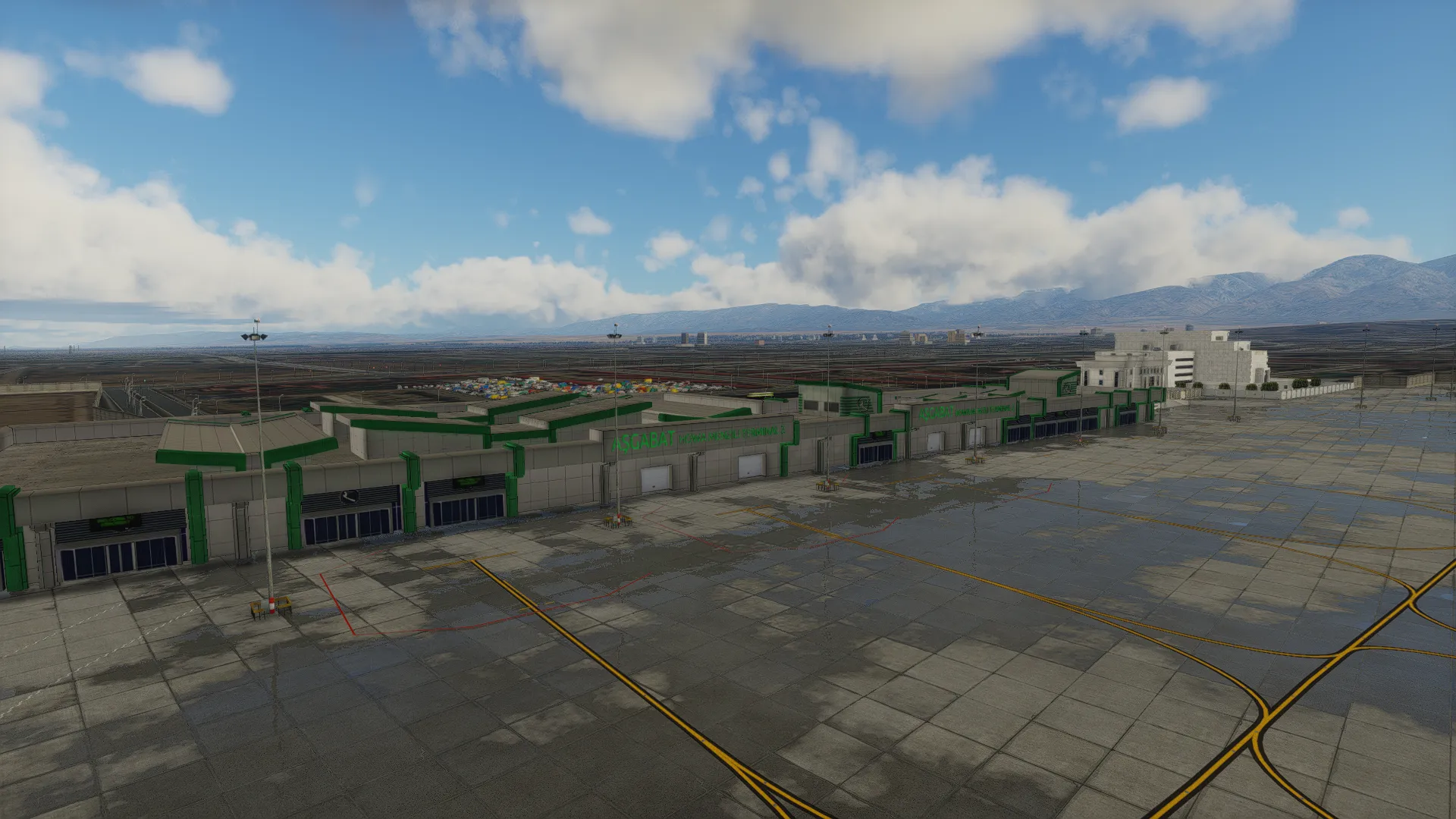 Аэропорт UTAA ( Ашхабад, Туркменистан )