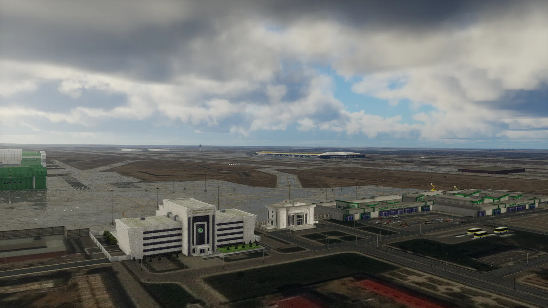 Аэропорт UTAA ( Ашхабад, Туркменистан )