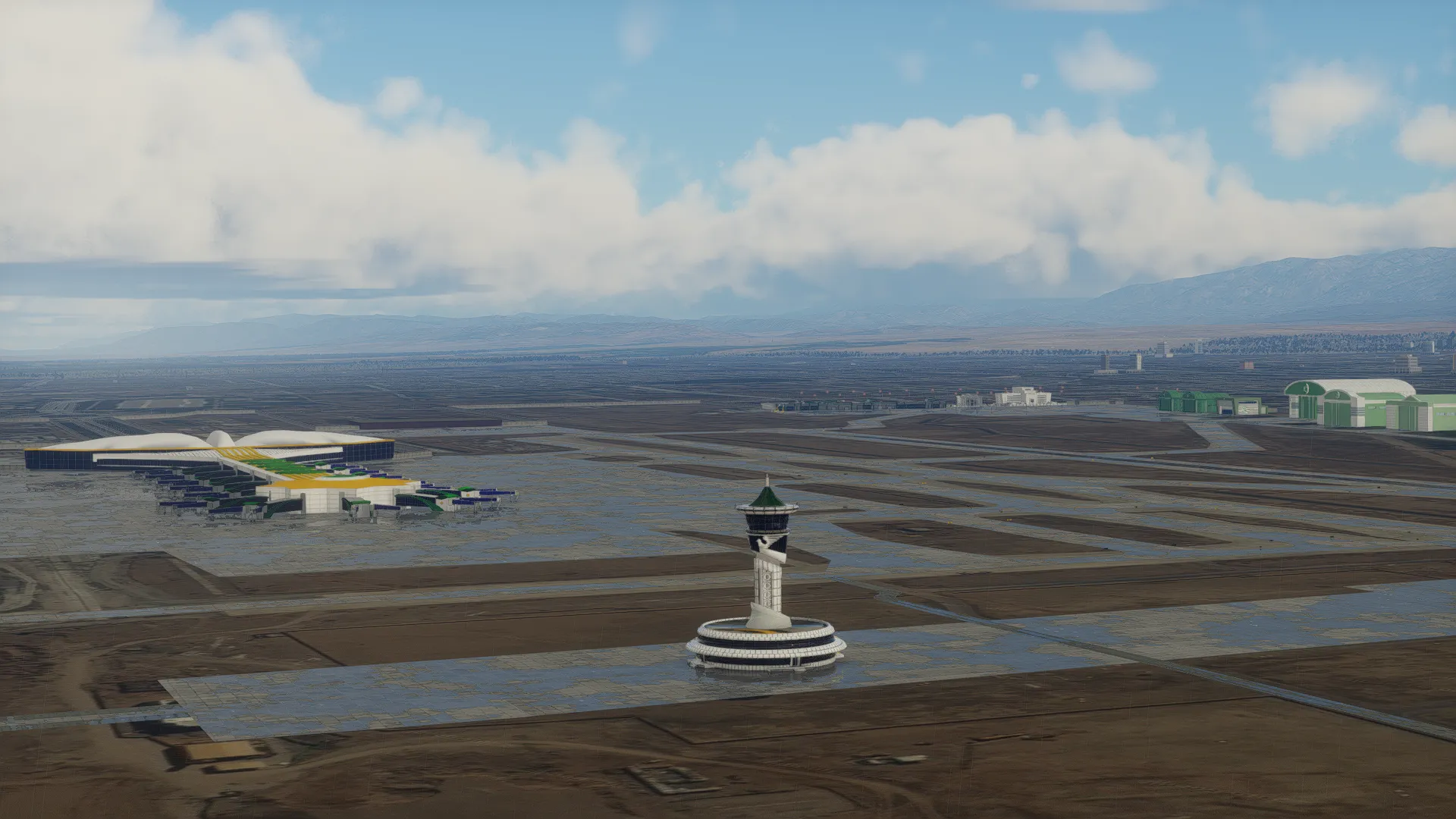 Аэропорт UTAA ( Ашхабад, Туркменистан )