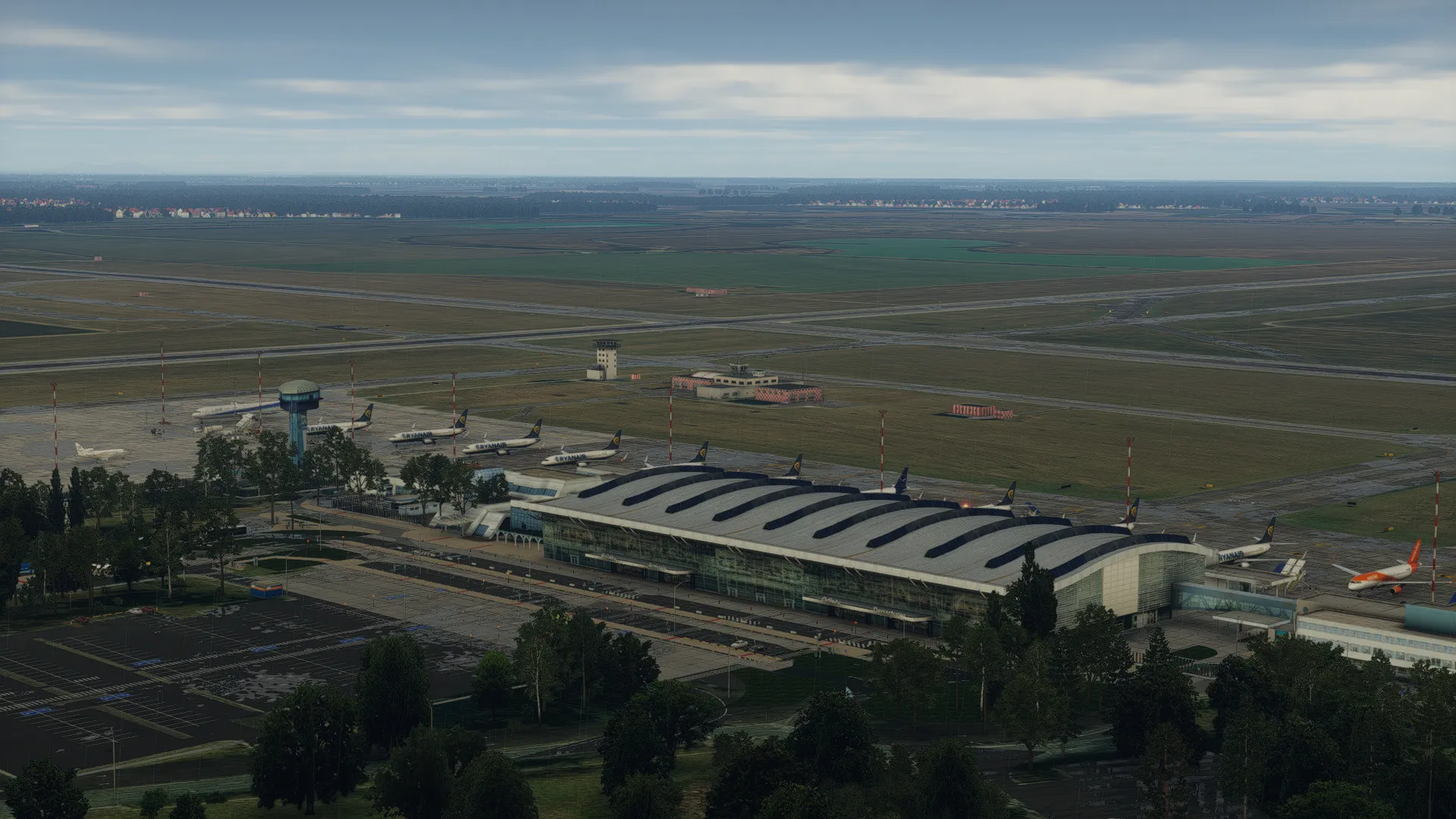 Аэропорт LZIB ( Братислава, Словакия )