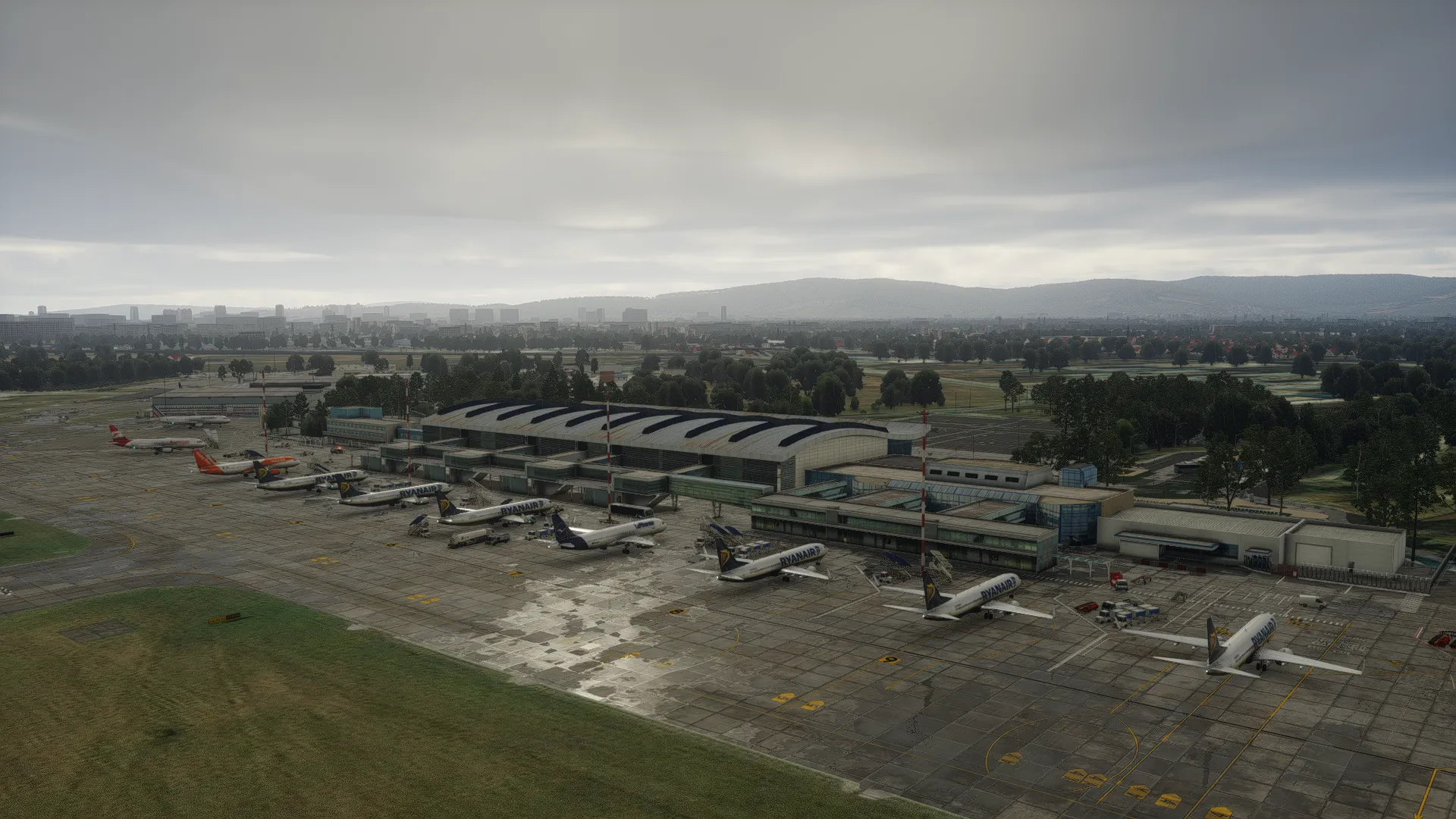 Аэропорт LZIB ( Братислава, Словакия )