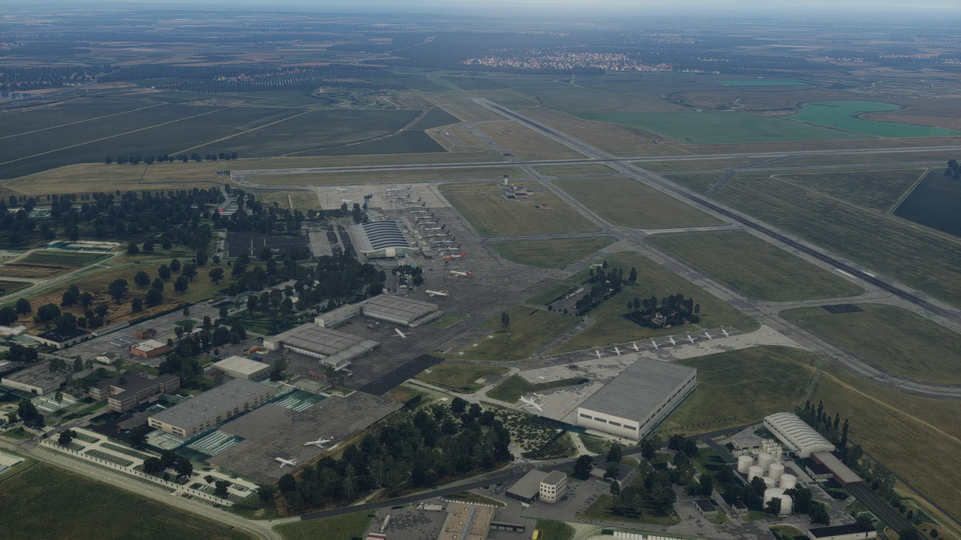 Аэропорт LZIB ( Братислава, Словакия )