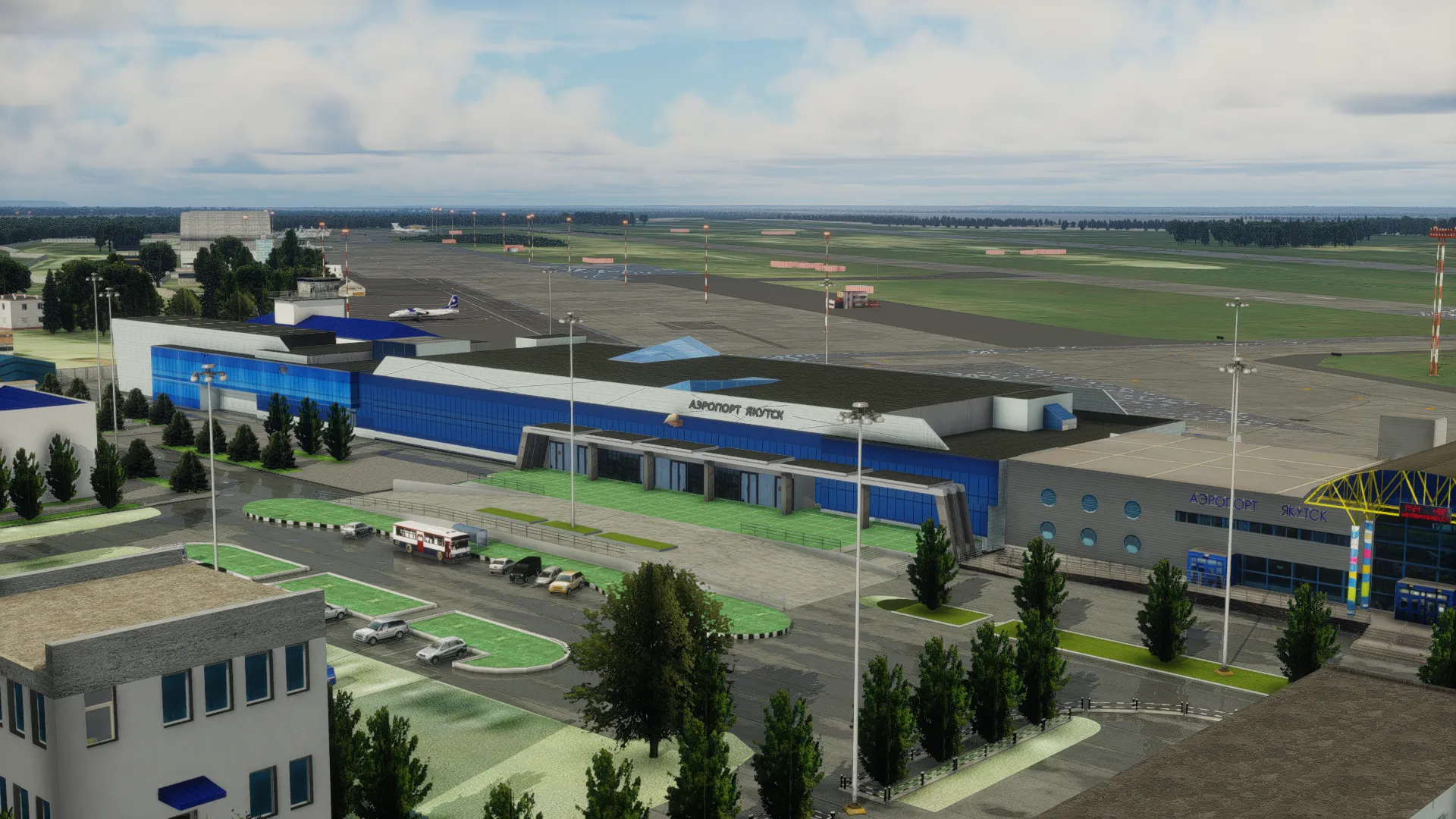 Аэропорт UEEE ( Якутск, Россия )