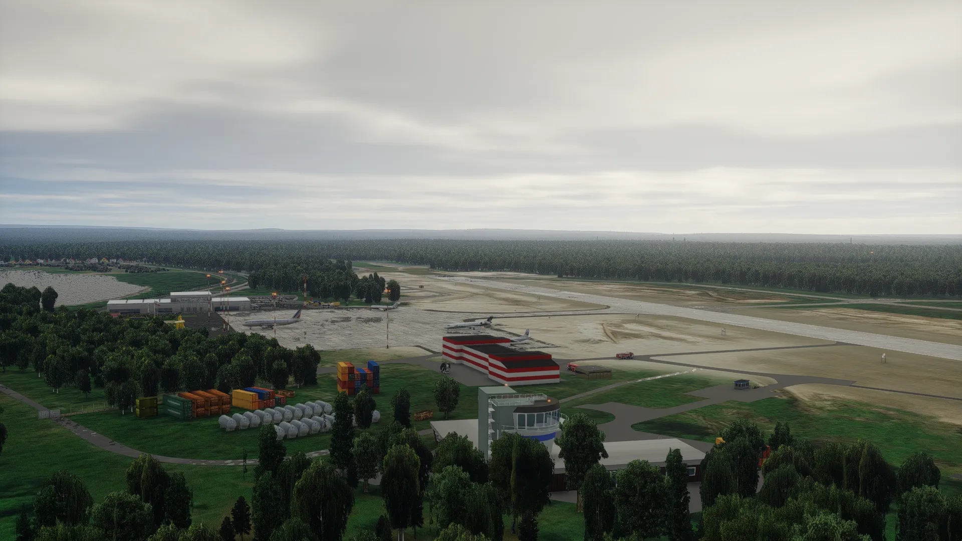 Аэропорт ULPB ( Петрозаводск, Россия )