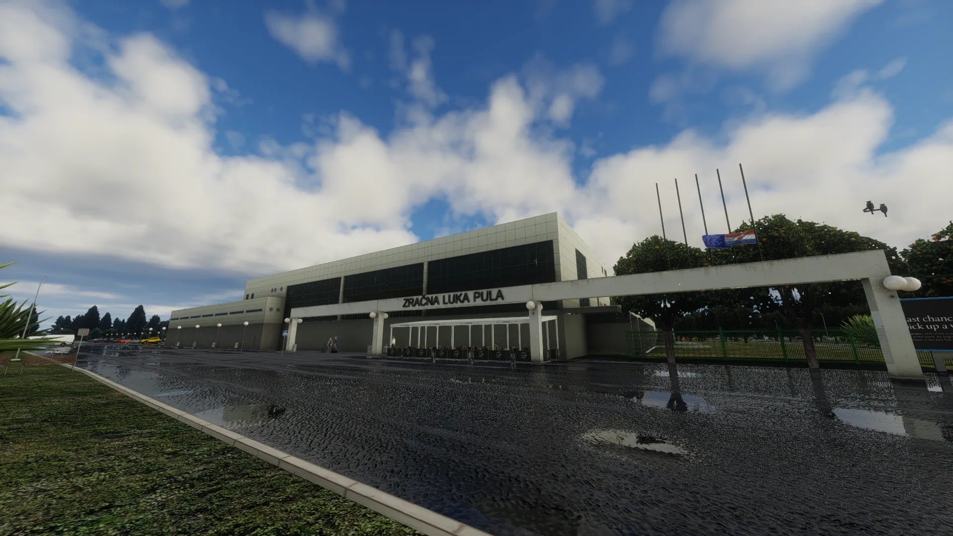 Аэропорт LDPL ( Пула, Хорватия )