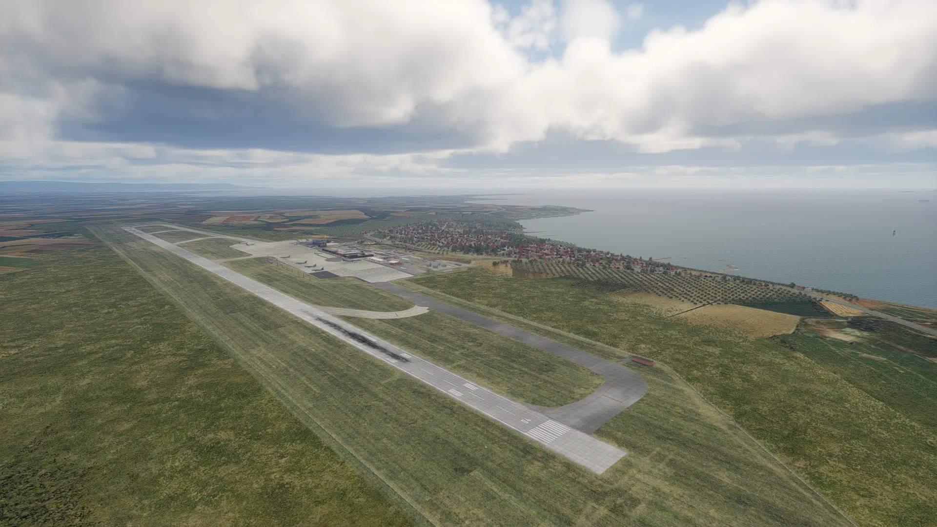 Аэропорт LBBG ( Бургас, Болгария )